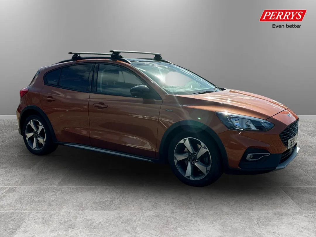 FORD FOCUS USED 1.0 ECOBOOST 125 ACTIVE 5DR DAB,CLIMATE,SENSORS,PRIVACY PETROL MANUAL 54,649 MILES ORANGE...