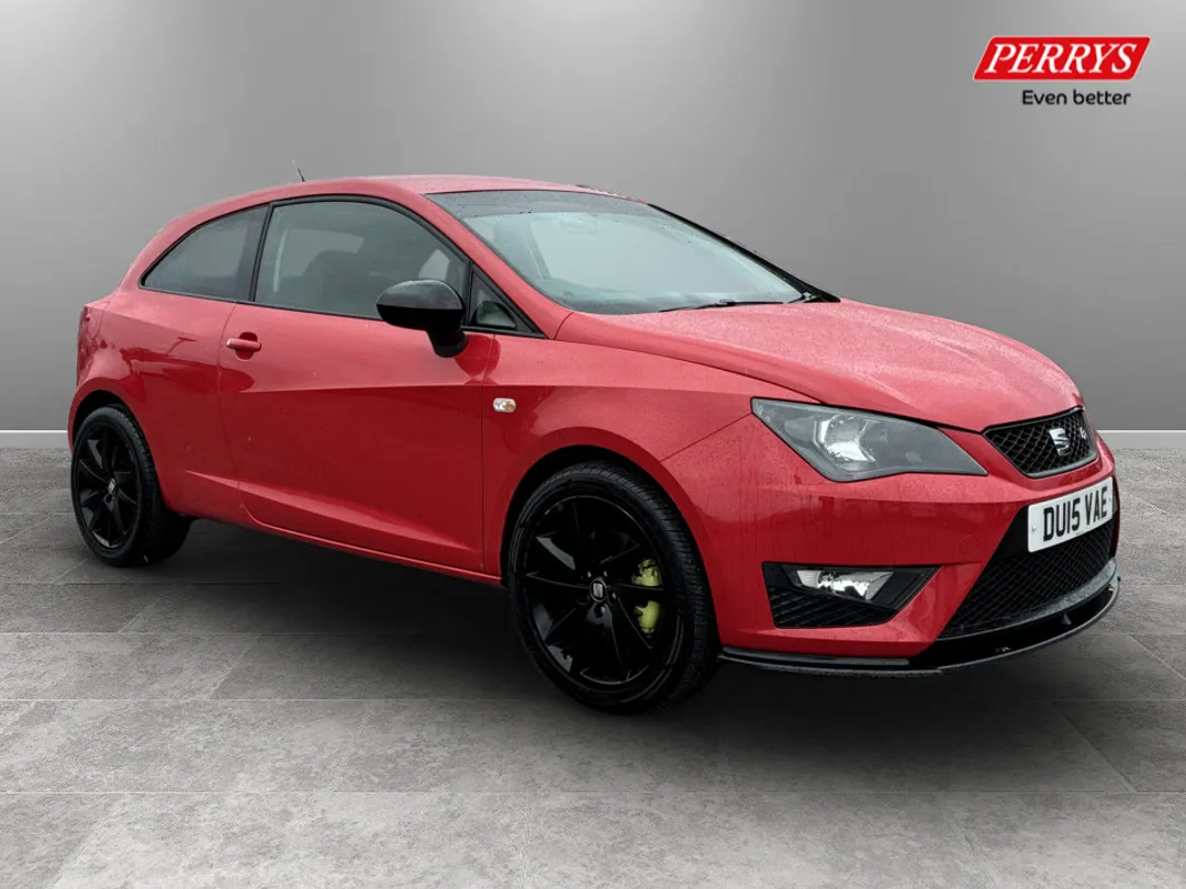 2015 SEAT IBIZA USED 1.4 TSI ACT FR BLACK 3DR FRESH SERVICE AND 2 KEYS... photo