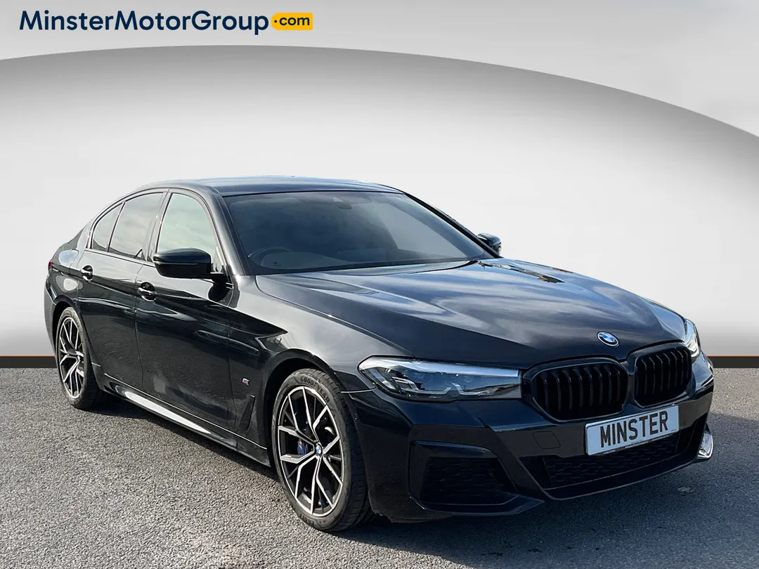 2022 BMW 5 SERIES 530D XDRIVE M SPORT MHEV AUTO DIESEL HYBRID AUTOMATIC 25,930 MILES BLACK... photo