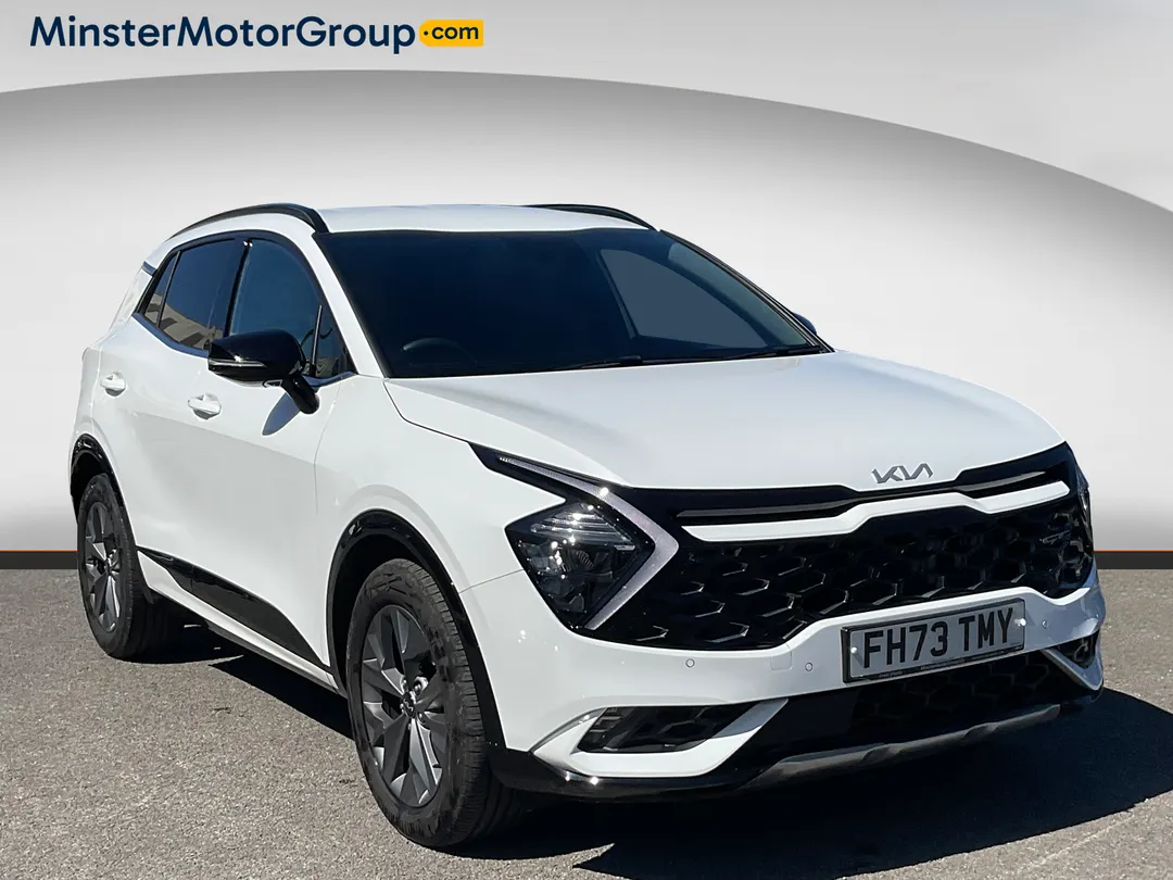 2024 KIA SPORTAGE GT LINE ISG HEV AUTO PETROL HYBRID AUTOMATIC 14,444 WHITE 23,790 323... photo