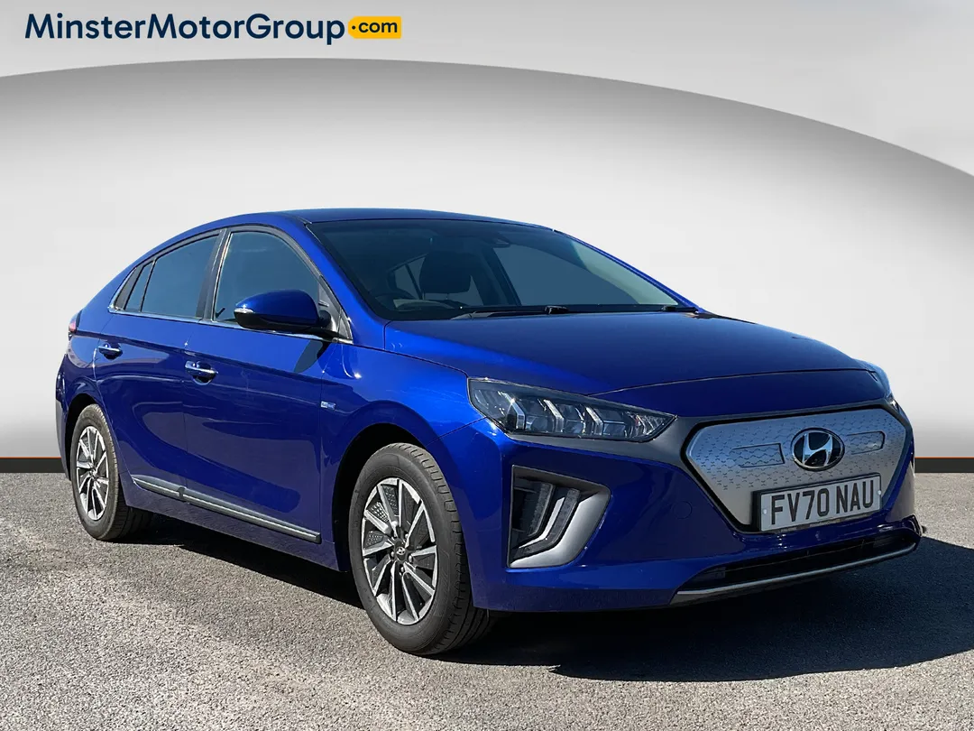 2020 HYUNDAI IONIQ PREMIUM EV ELECTRIC AUTOMATIC 37,712 MILES BLUE 8,390 112 MONTH PCP... photo