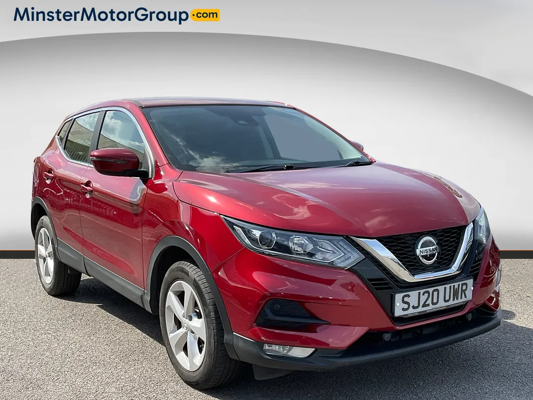 2020 NISSAN QASHQAI ACENTA PREM DIG T S A PETROL SEMI AUTOM 31,626 MILES RED... photo