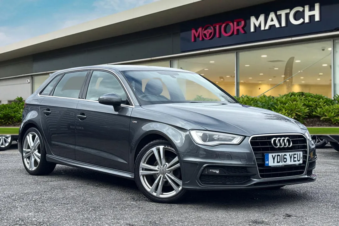 Audi A3 1.6 TDI S line Sportback S Tronic Euro 6 (s/s) 5dr (Nav)