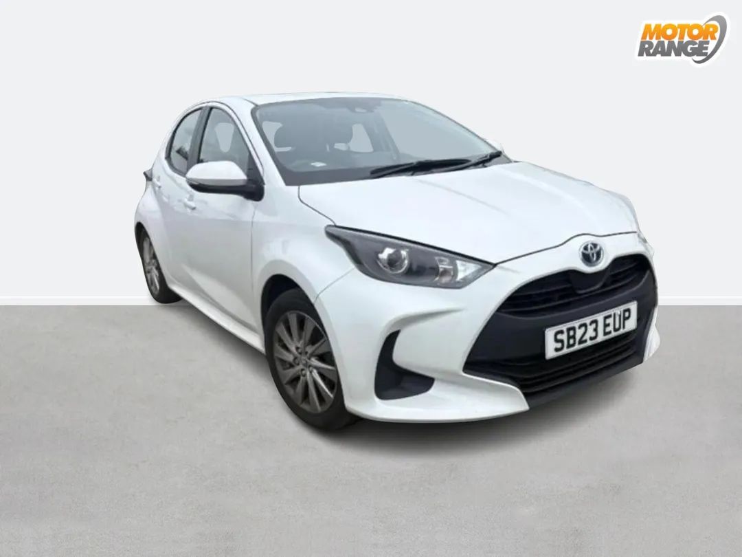 TOYOTA YARIS 1.5 HYBRID ICON 5DR CVT 35,507 MILES PETROL ELE AUTOMATIC HATCHBACK WHITE...