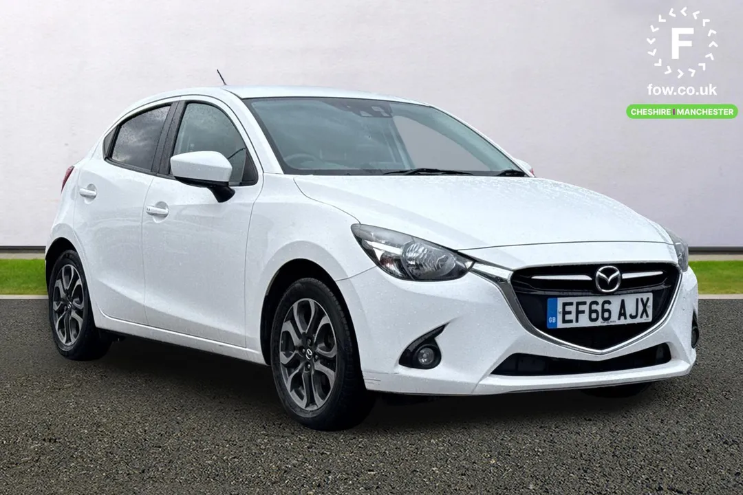 2016 mazda 2 1.5 sport nav 5dr auto 7 services ⭐ 16"alloys petrol automatic 22,826 miles white location icon manchester £10,799 £261... photo