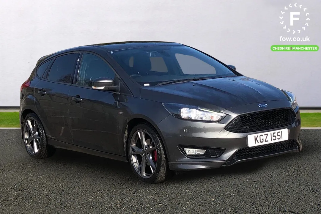 FORD FOCUS 1.0 ECOBOOST 125 ST LINE X 5DR AUTO PARKING SENSORS 18 WHEELS...