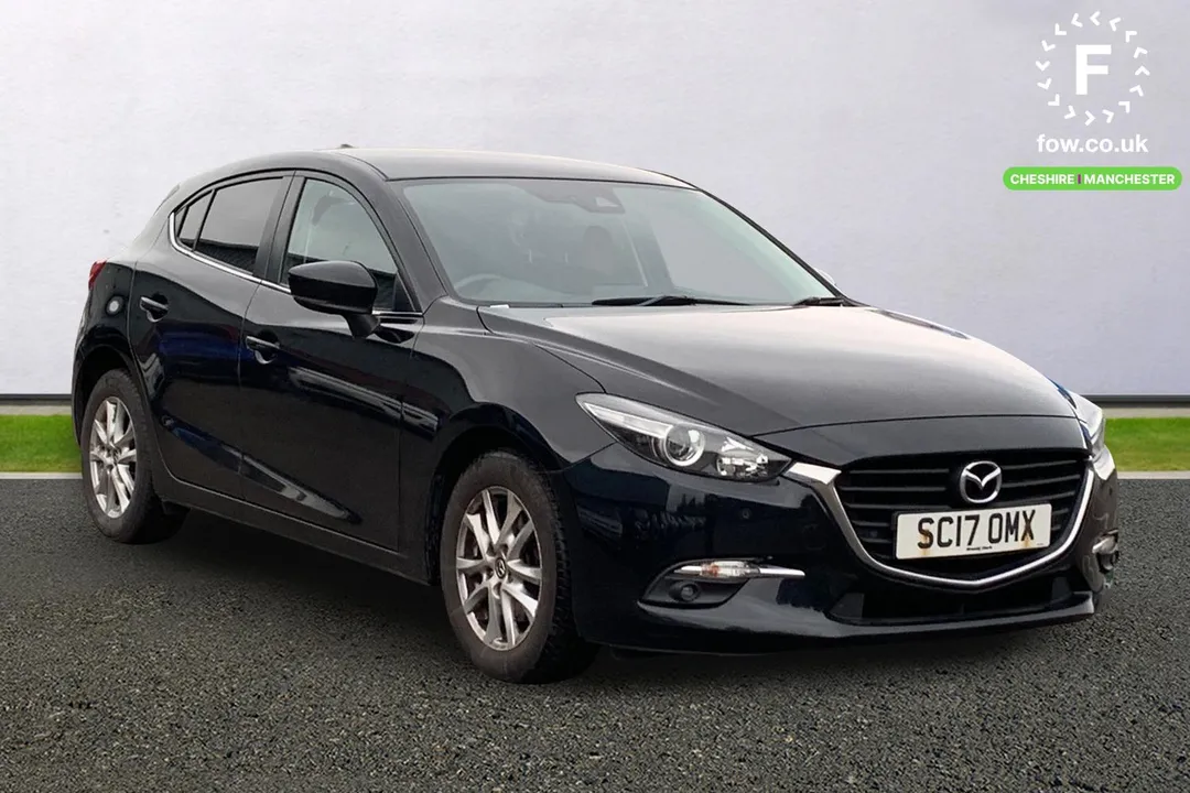 2017 mazda 3 2.0 se-l nav 5dr ⭐cruise⭐bluetooth⭐ petrol manual 63,330 miles black location icon manchester £8,399 £203 /month hp £8,699... photo