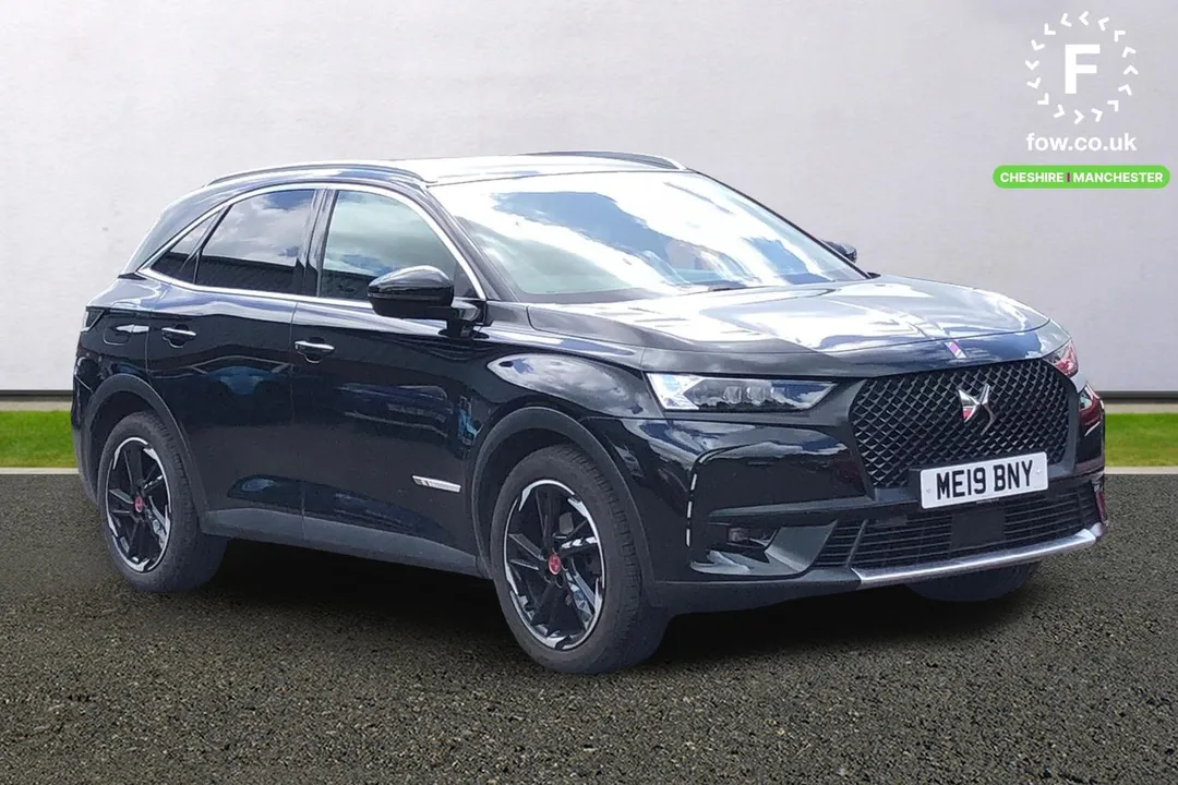 2019 ds 7 crossback 1.6 puretech 180 performance line 5dr eat8 ⭐⭐advanced technology pack⭐⭐ petrol automatic 41,460 miles black location icon winsford... photo