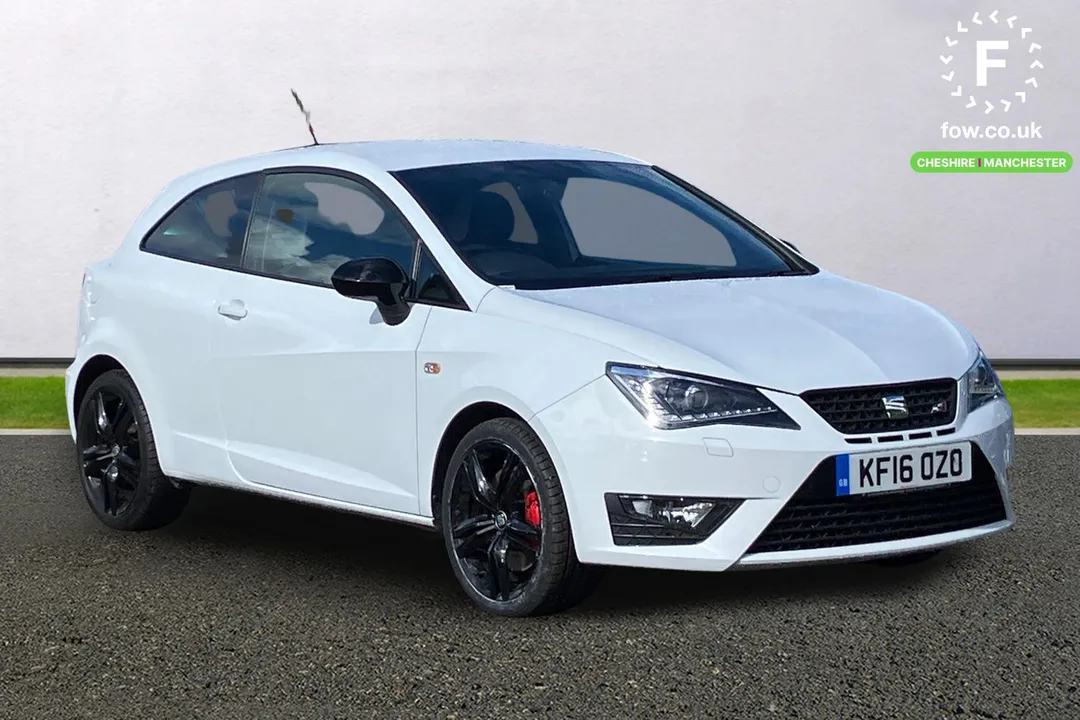 2016 SEAT IBIZA 1.8 TSI CUPRA BLACK 3DR DRIVER PACK 17 ALLOYS PETROL MANUAL 19,990... photo
