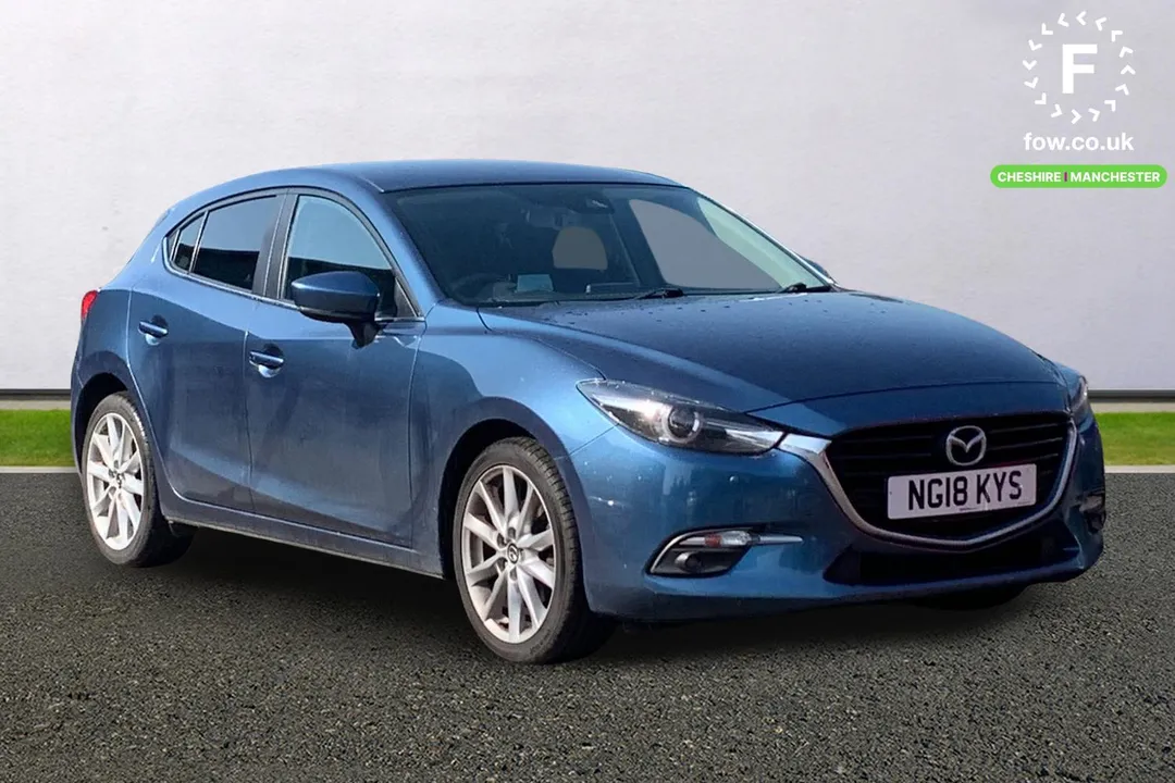 2018 mazda 3 2.0 sport nav 5dr rear camera⭐parking sensors petrol manual 59,120 blue location icon winsford £10,099 £244 /month hp £10,199... photo