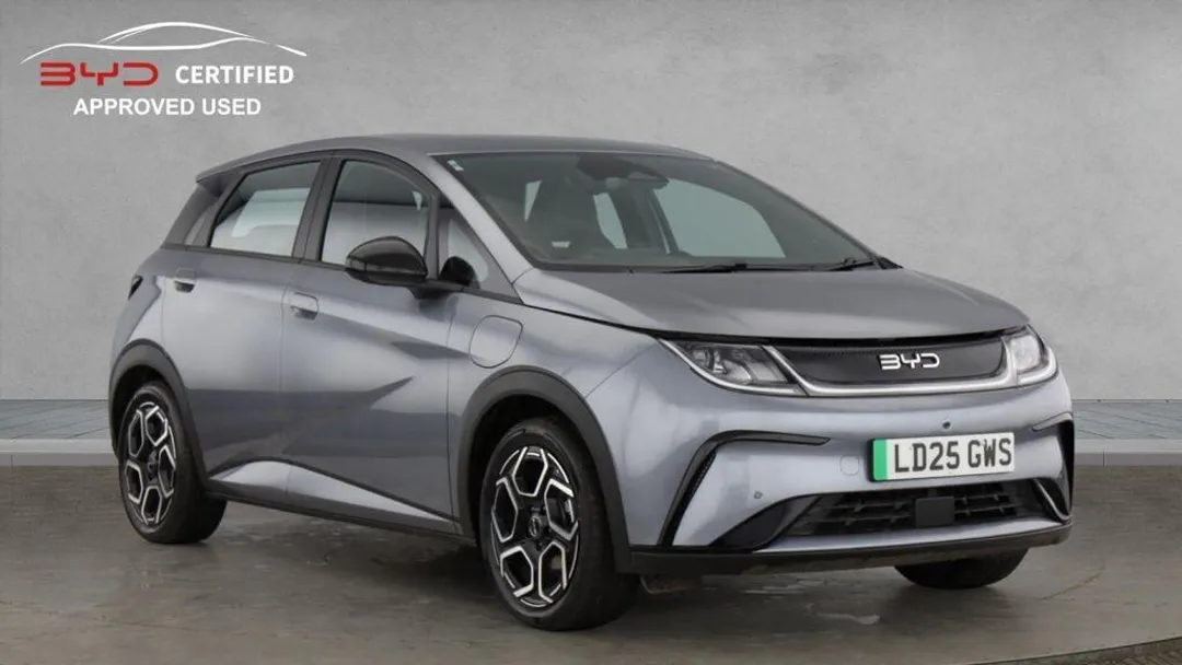 LD25GWS BYD Dolphin 60.48kWh Comfort Auto 5dr in stock at BYD Crewe
