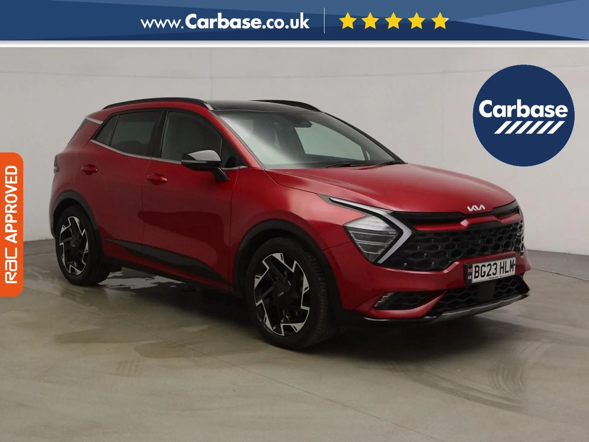Red 2023 Kia Sportage  All-wheel drive Automatic
