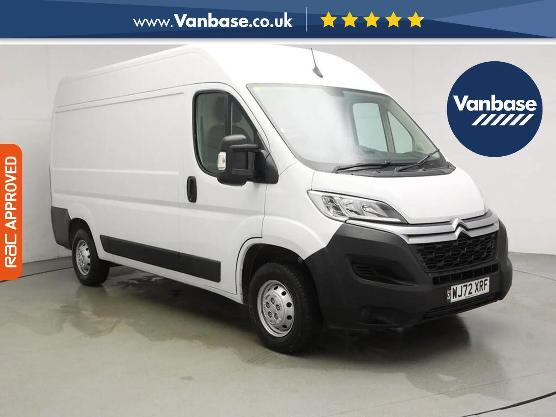 White 2023 Citroen Relay Van Front-wheel drive Manual