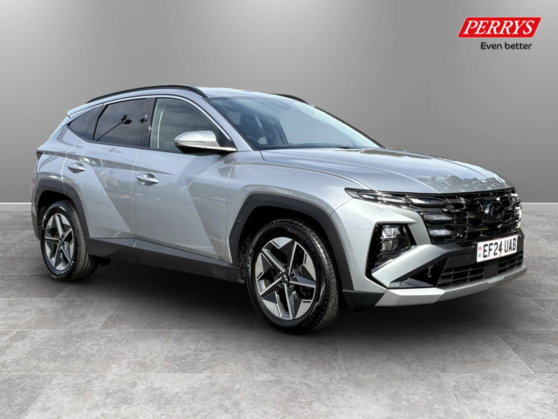 Silver 2024 Hyundai Tucson Front-wheel drive Manual