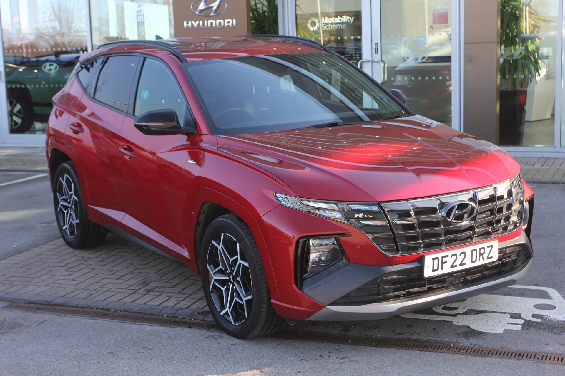 DF22DRZ Hyundai Tucson 1.6 TGDi Hybrid 230 N Line 5dr 2WD Auto Image #1