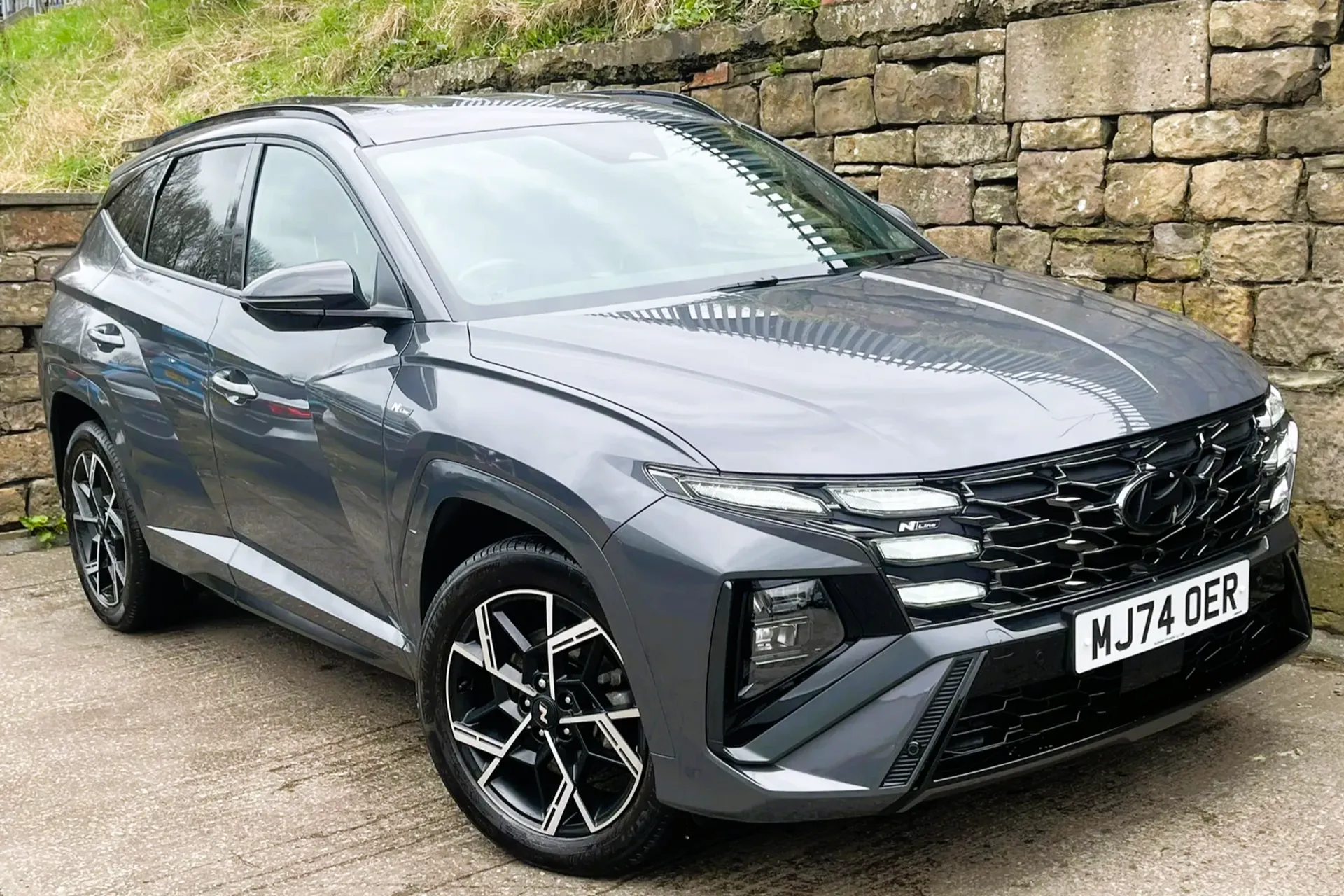 MJ74OER Hyundai Tucson 1.6T Hybrid N Line 5dr Auto Image #1