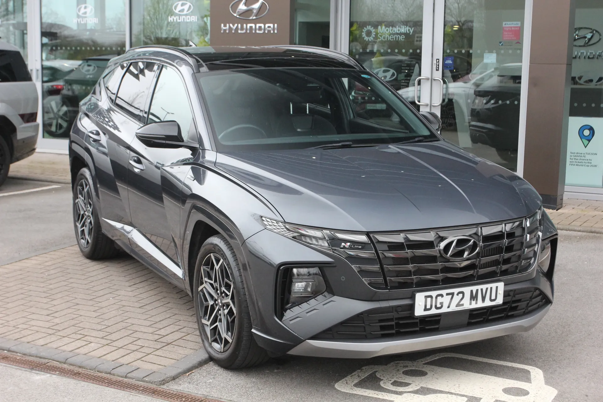 DG72MVU Hyundai Tucson 1.6 TGDi N Line S 5dr 2WD Image #1