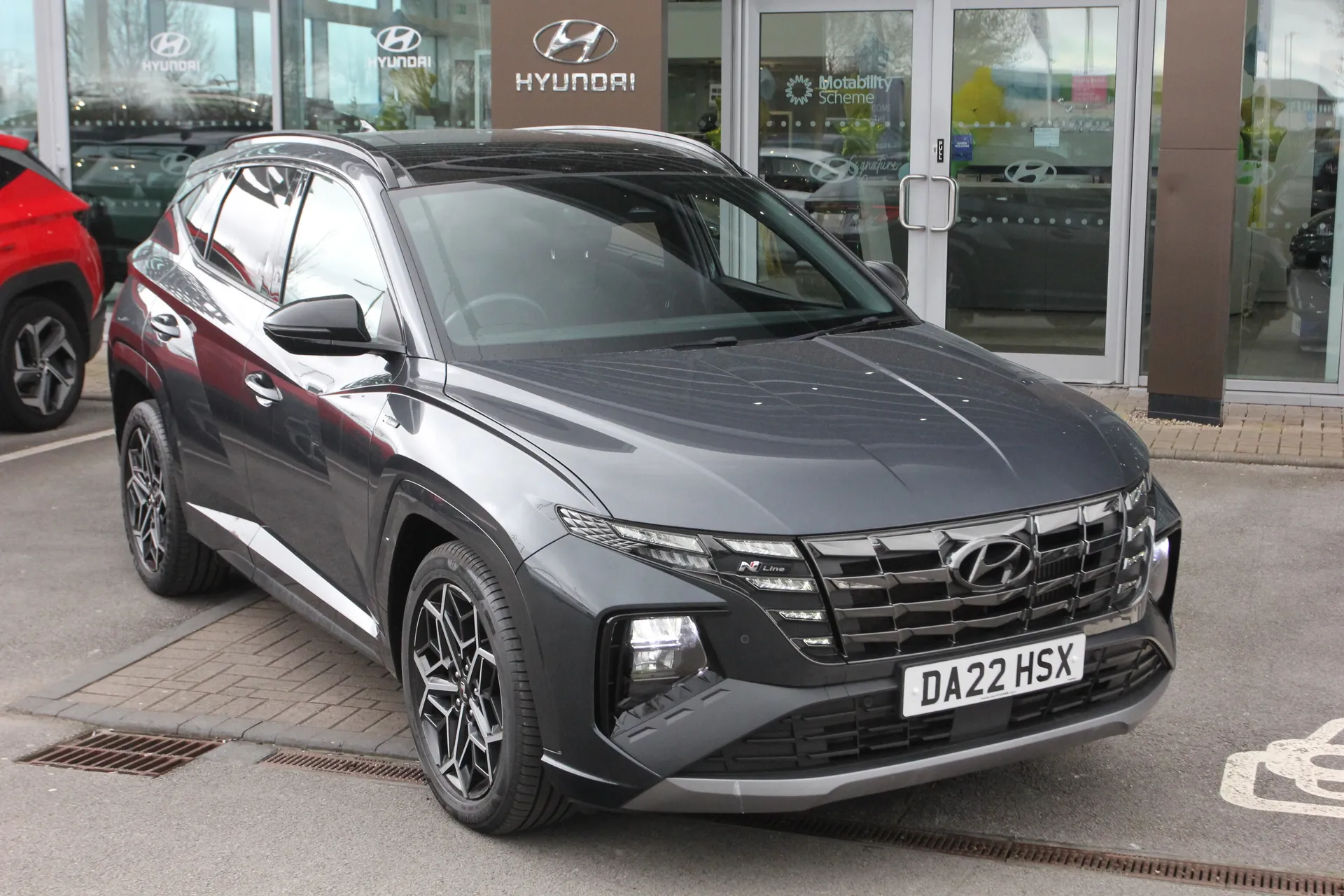 DA22HSX Hyundai Tucson 1.6 TGDi N Line S 5dr 2WD Image #1
