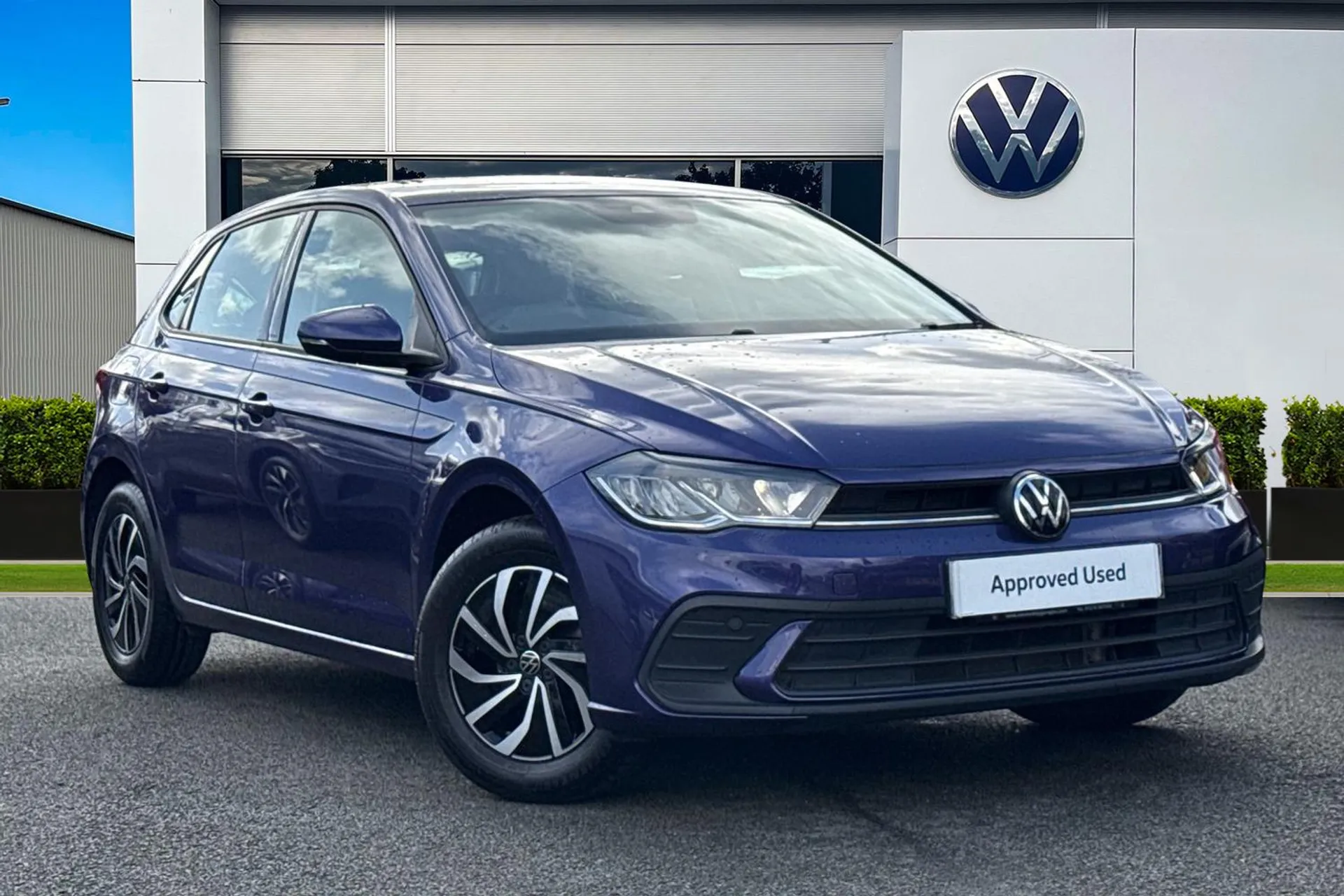 DA73OZL Volkswagen Polo 1.0 TSI 95PS Life 5dr in stock at Crewe