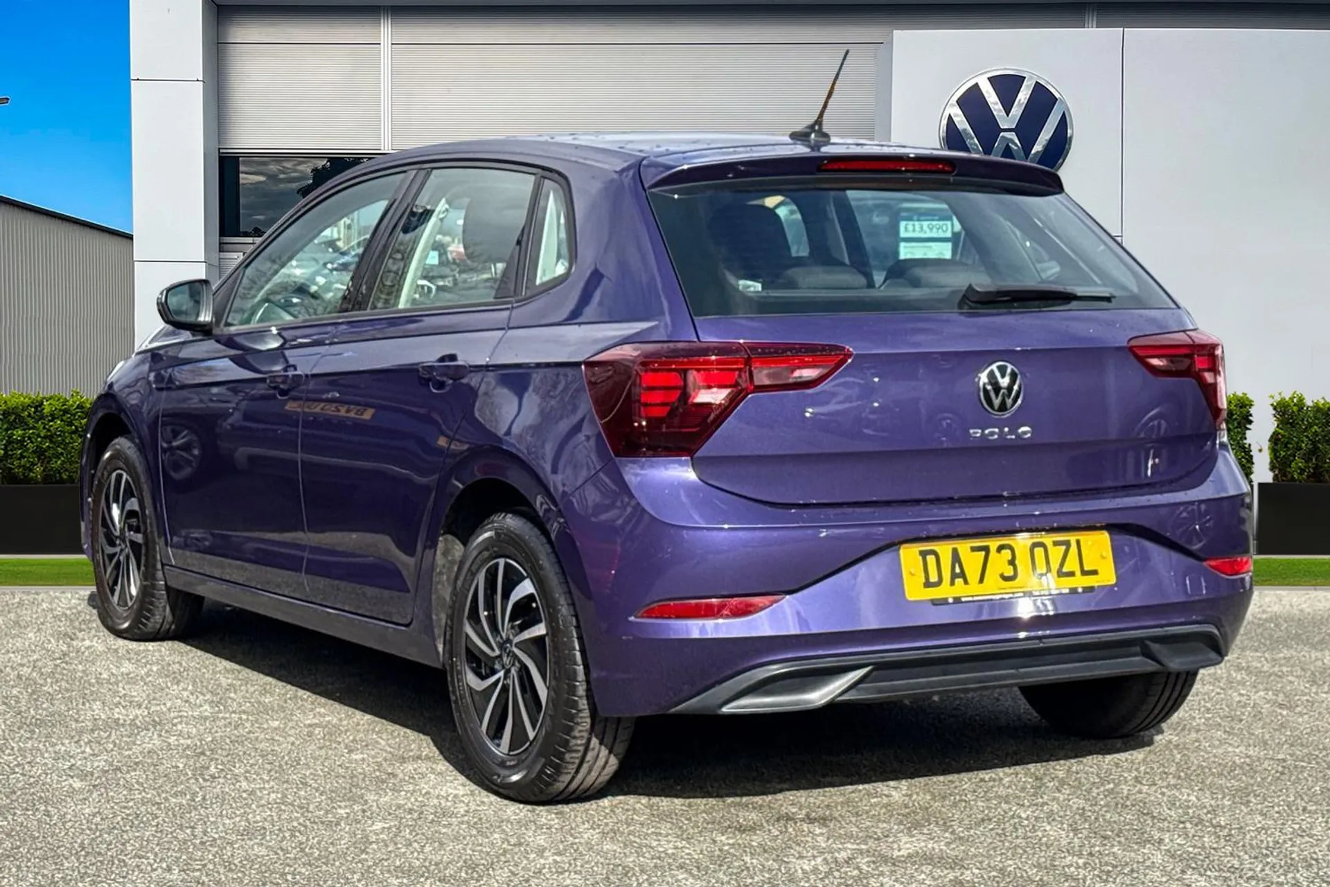 DA73OZL Volkswagen Polo 1.0 TSI 95PS Life 5dr in stock at Crewe