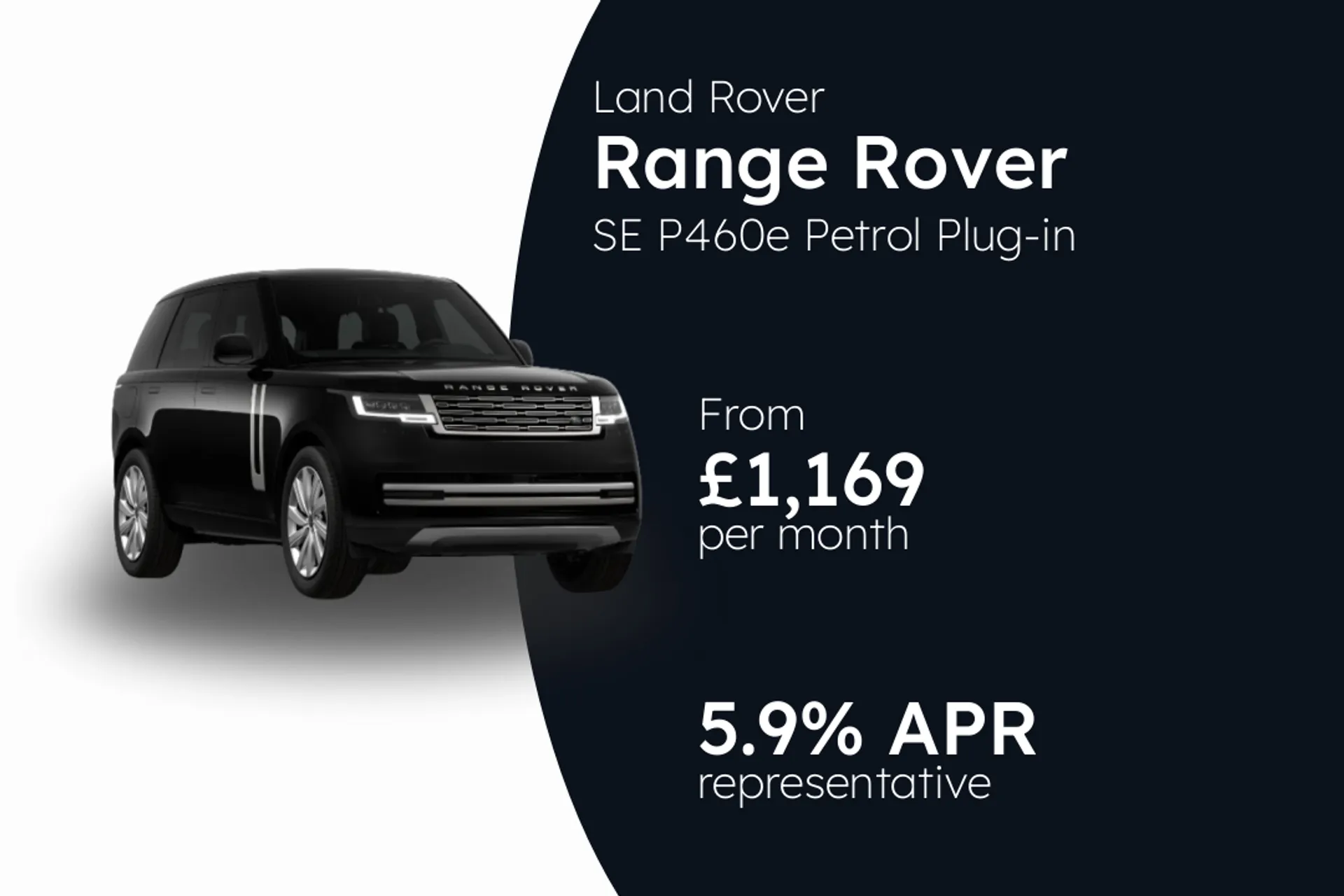 Land Rover SE P460e Petrol Plug-in Hybrid  PCP Finance Offer From £1169.00 Per Month 5.90%