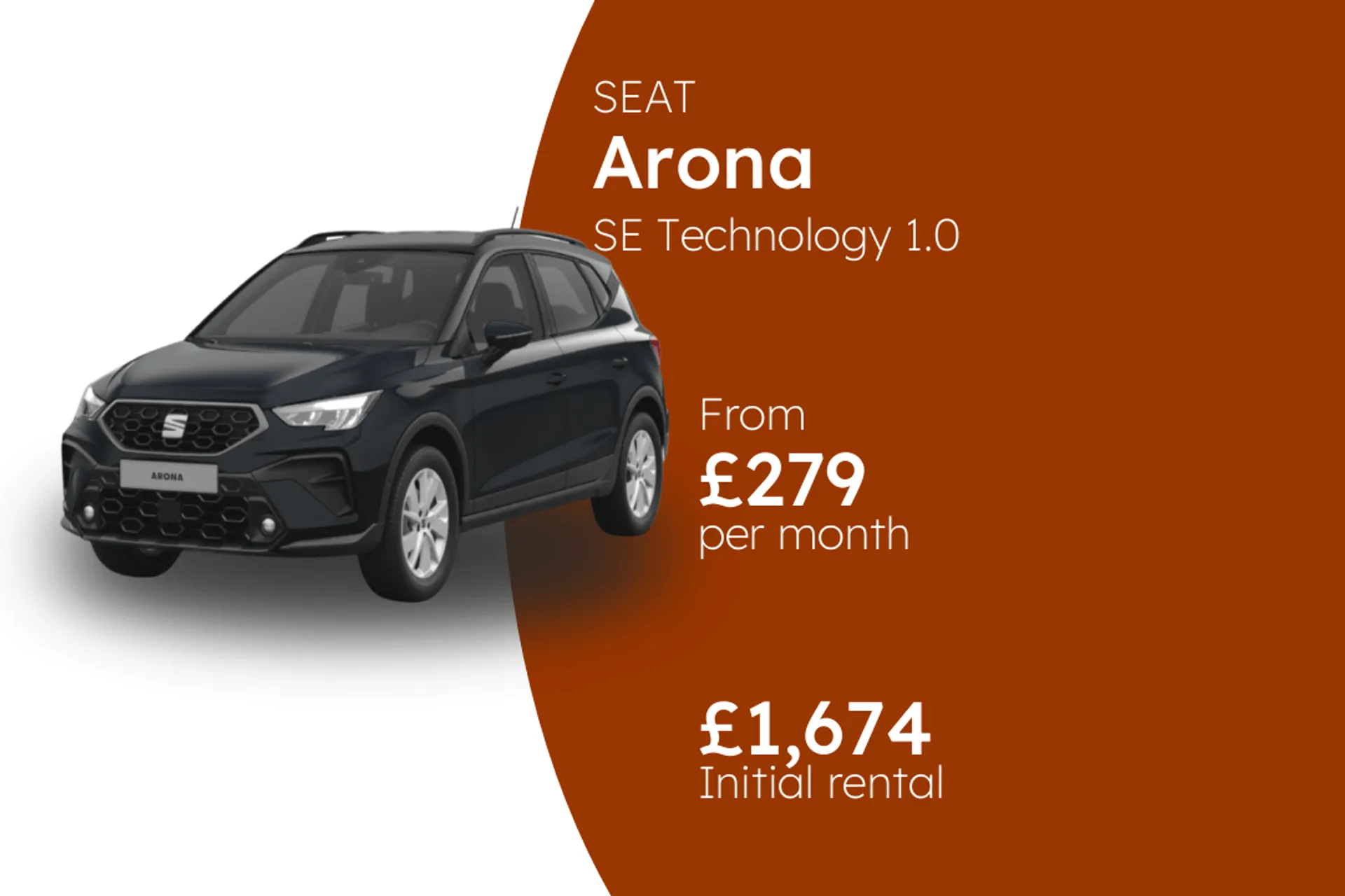 SEAT SE Technology 1.0 DSG-auto 115PS BCH Finance Offer From £279.00 Per Month  