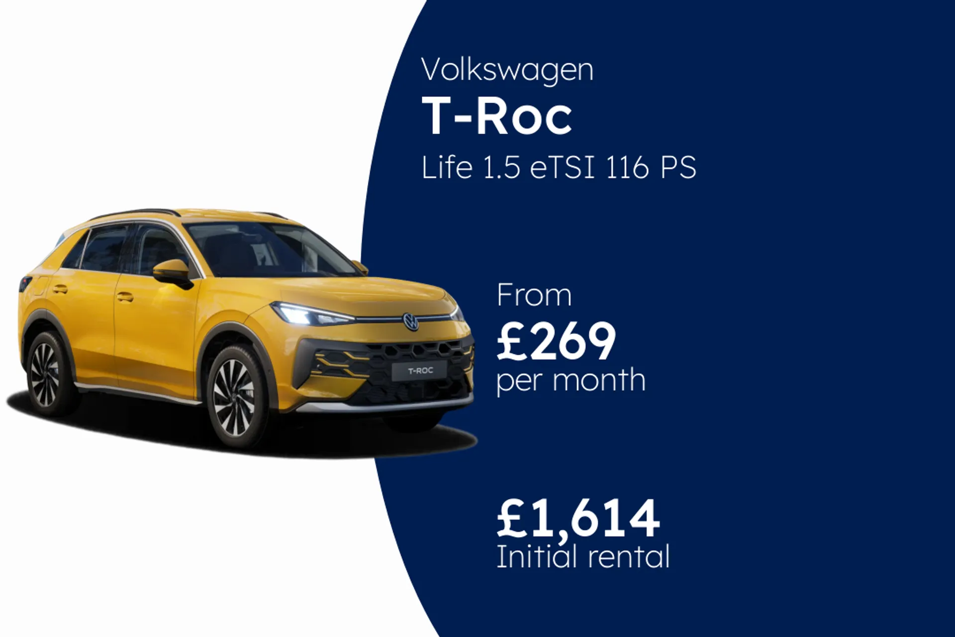 Volkswagen Life 1.5 eTSI 116 PS 7-Speed DSG 5 Door BCH Finance Offer From £269.00 Per Month  