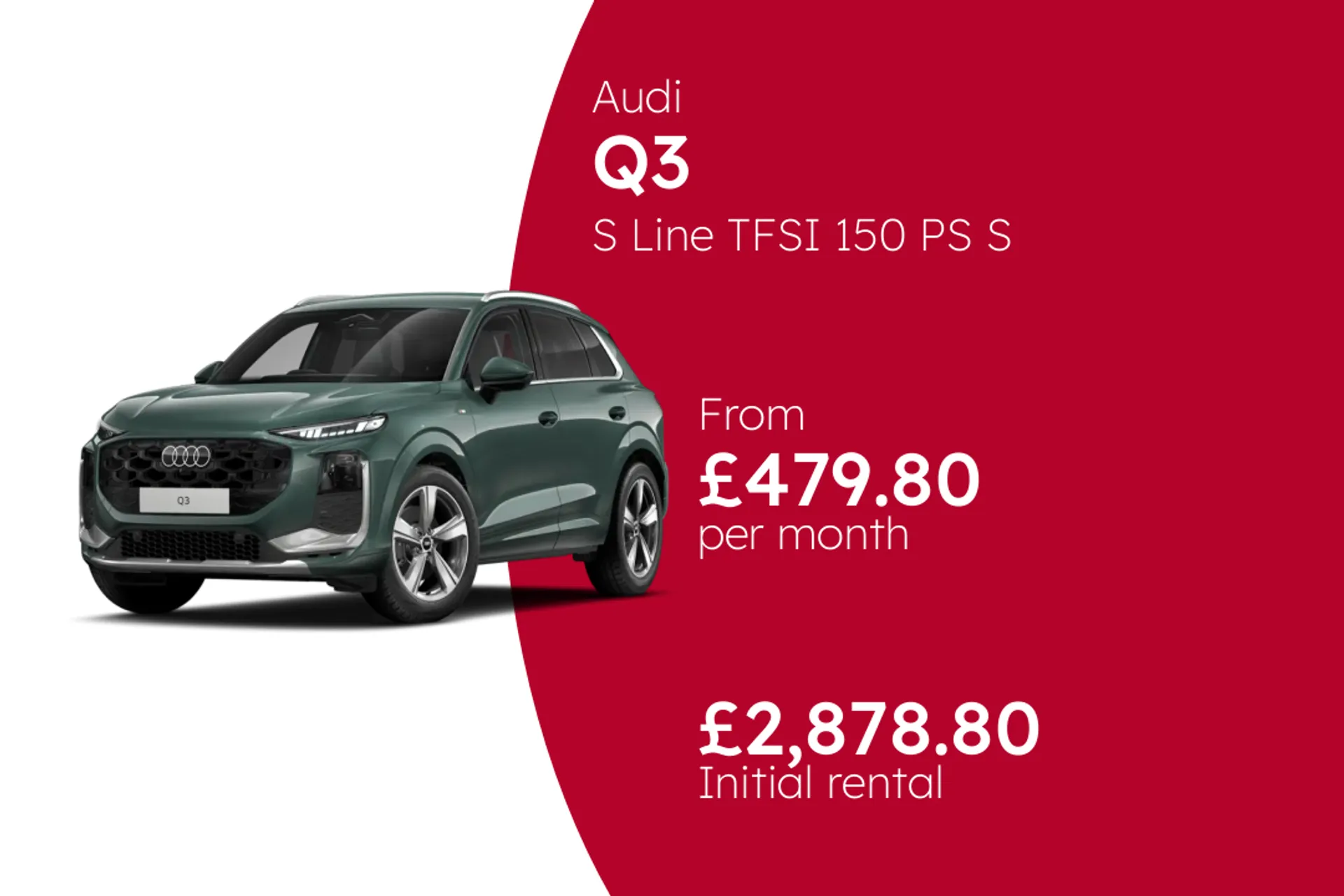 Audi S Line TFSI 150 PS S Tronic  BCH Finance Offer From £479.80 Per Month  