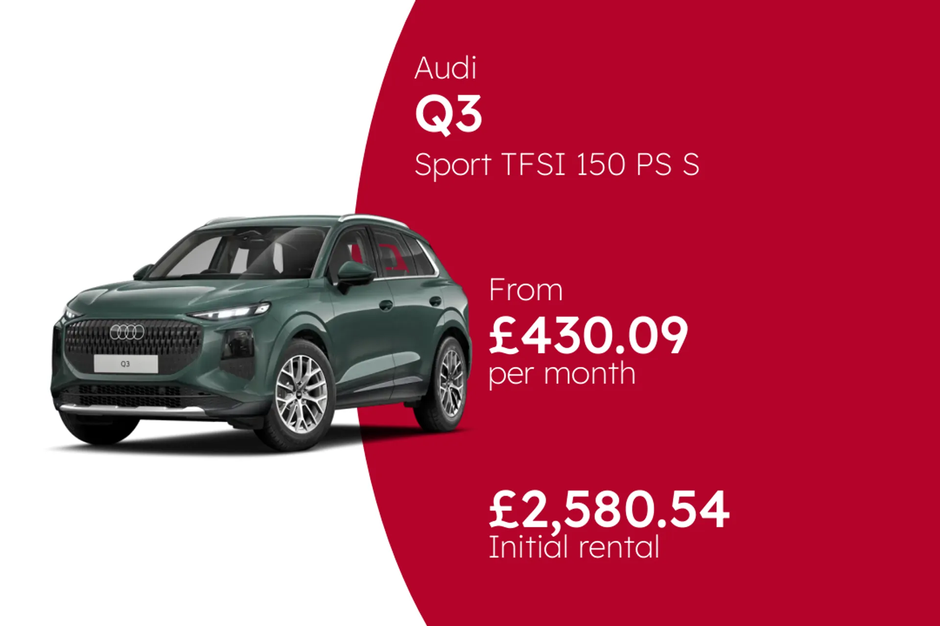 Audi Sport TFSI 150 PS S Tronic BCH Finance Offer From £430.09 Per Month  