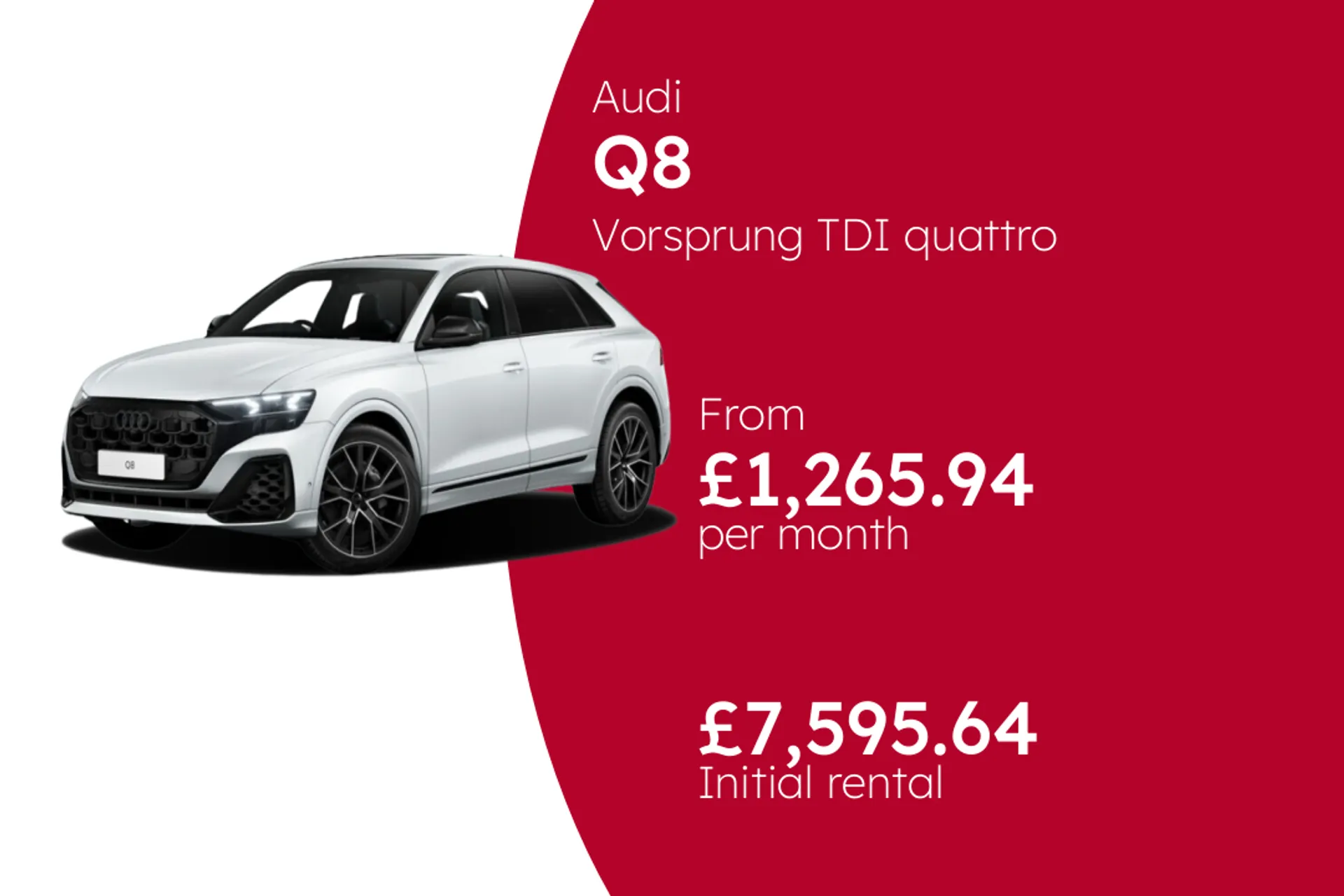 Audi Vorsprung TDI quattro 286 PS S Tronic BCH Finance Offer From £1265.94 Per Month  