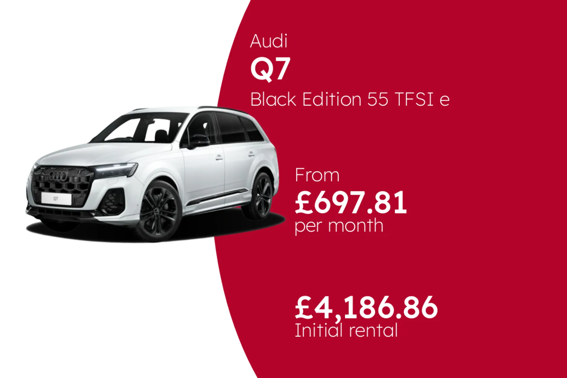 Audi Black Edition 55 TFSI e quattro tiptronic  BCH Finance Offer From £697.81 Per Month  
