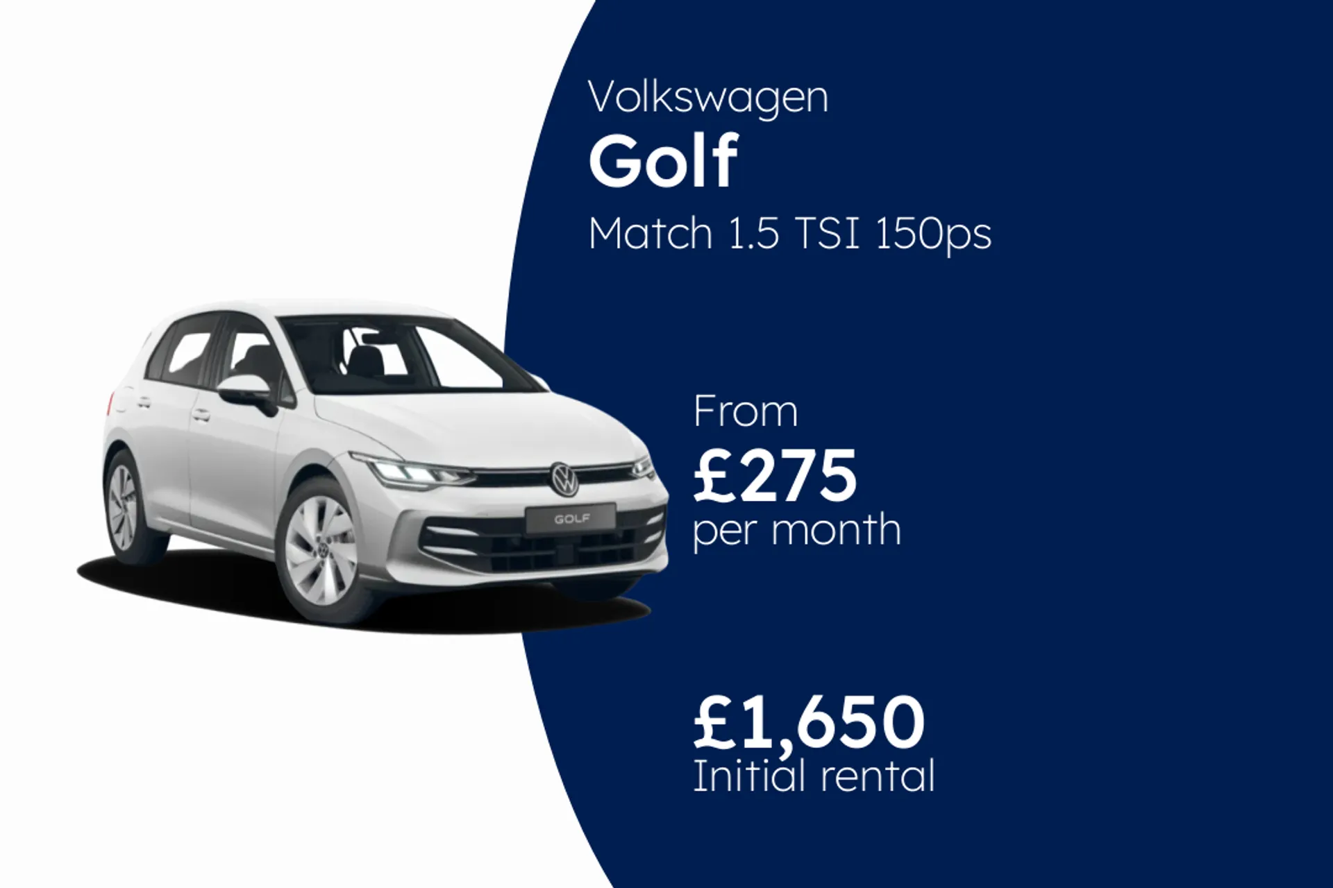 Volkswagen Match 1.5 TSI 150ps 6-Speed Manual 5 Door BCH Finance Offer From £275.00 Per Month  