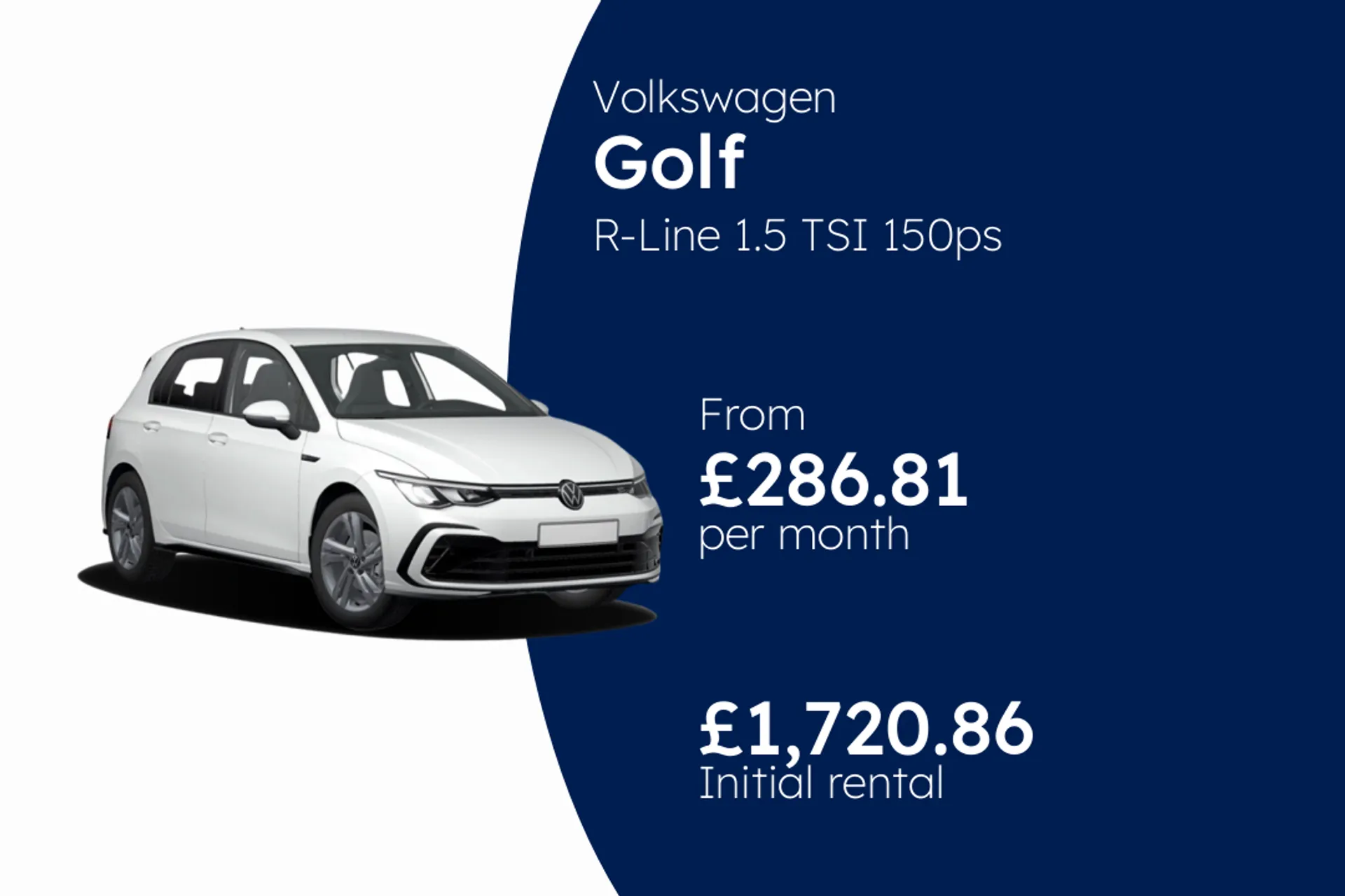 Volkswagen R-Line 1.5 TSI 150ps 6-Speed Manual 5 Door BCH Finance Offer From £286.81 Per Month  