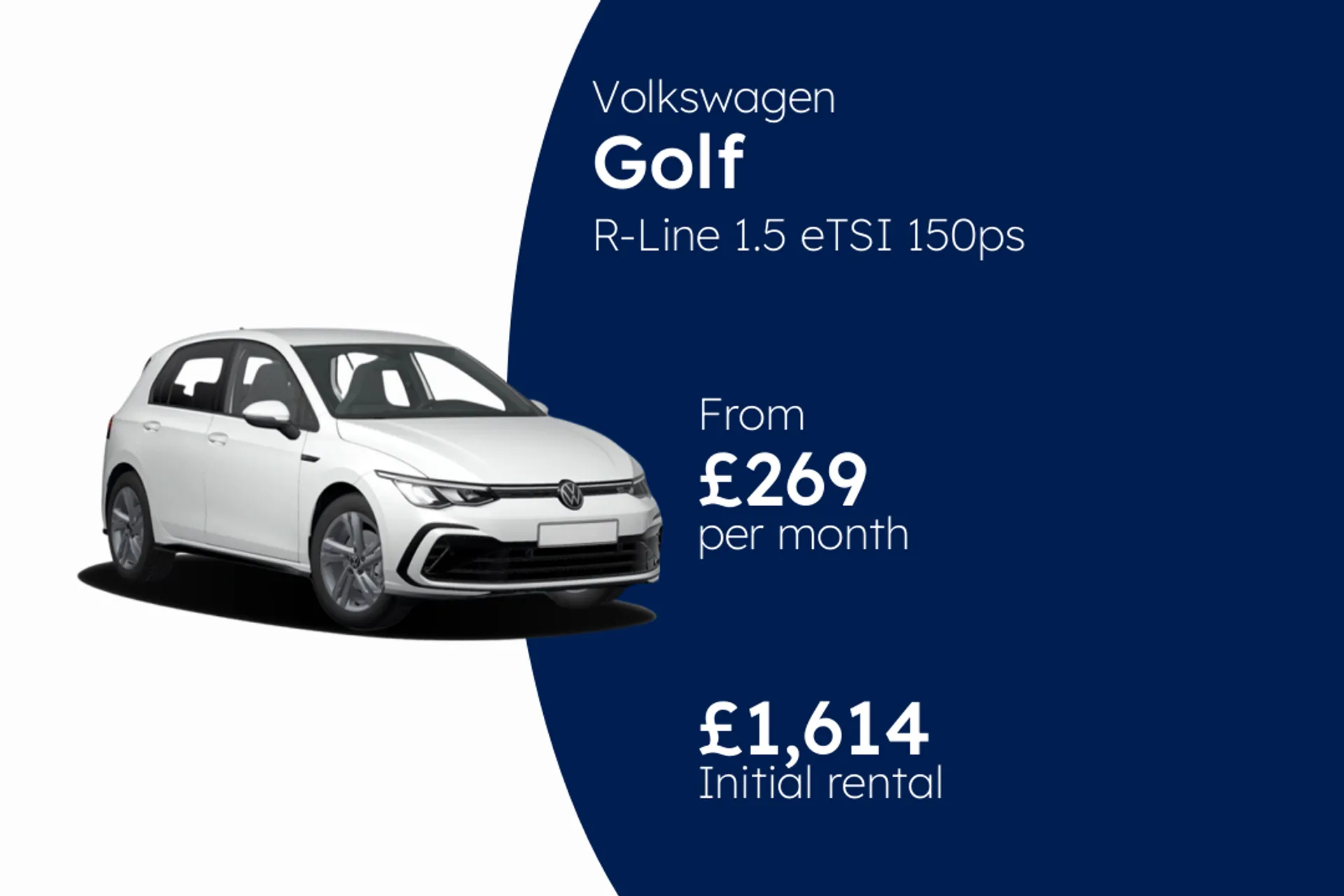 Volkswagen R-Line 1.5 eTSI 150ps 7-Speed DSG 5 Door BCH Finance Offer From £269.00 Per Month  