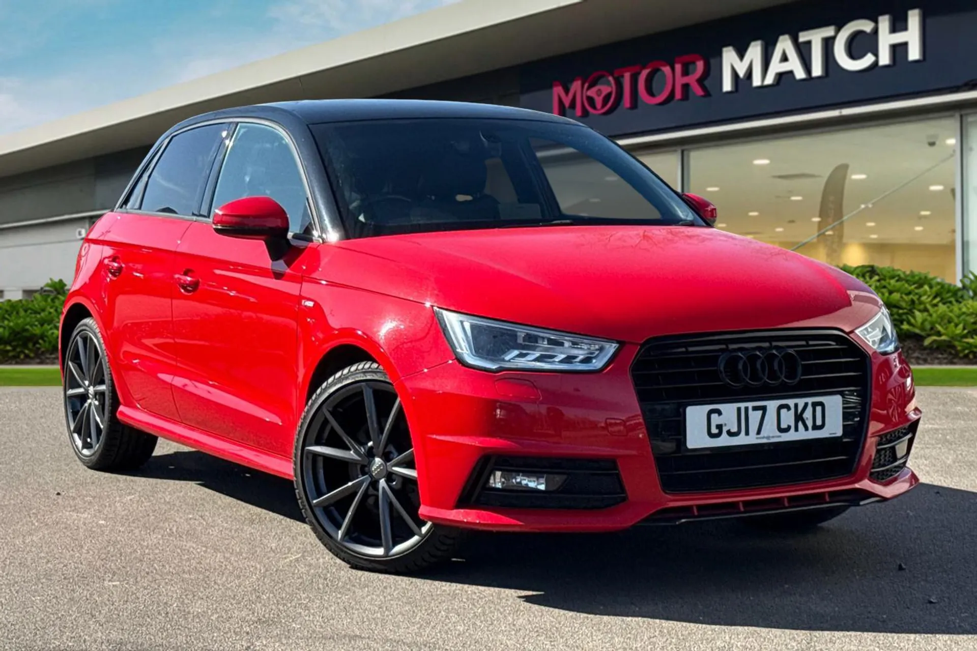 GJ17CKD Audi A1 1.4 TFSI CoD Black Edition Sportback Euro 6 (s/s) 5dr Image #1