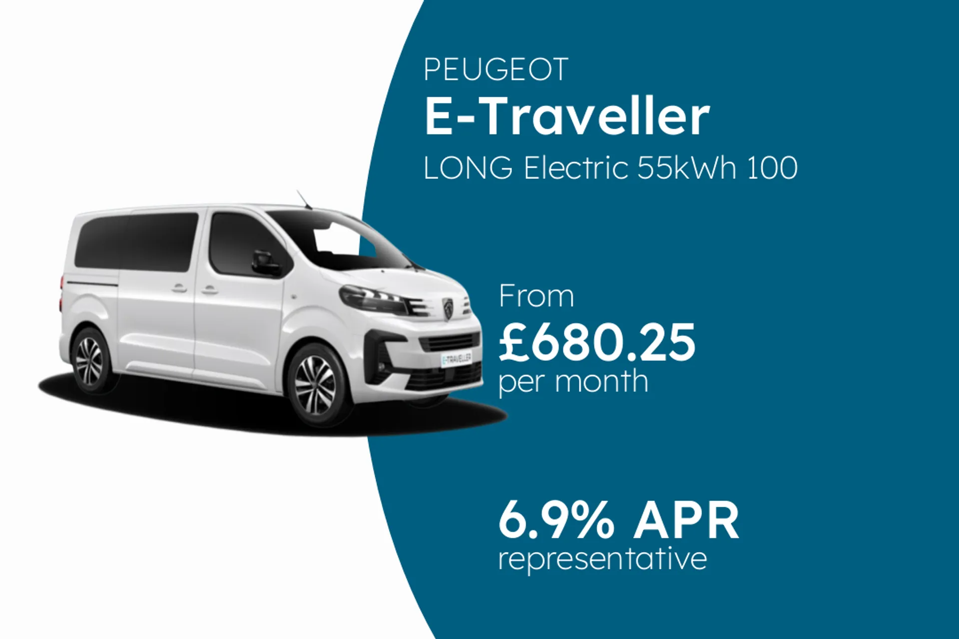 PEUGEOT LONG Electric 55kWh 100 Active PCP Finance Offer From £680.25 Per Month 6.90%