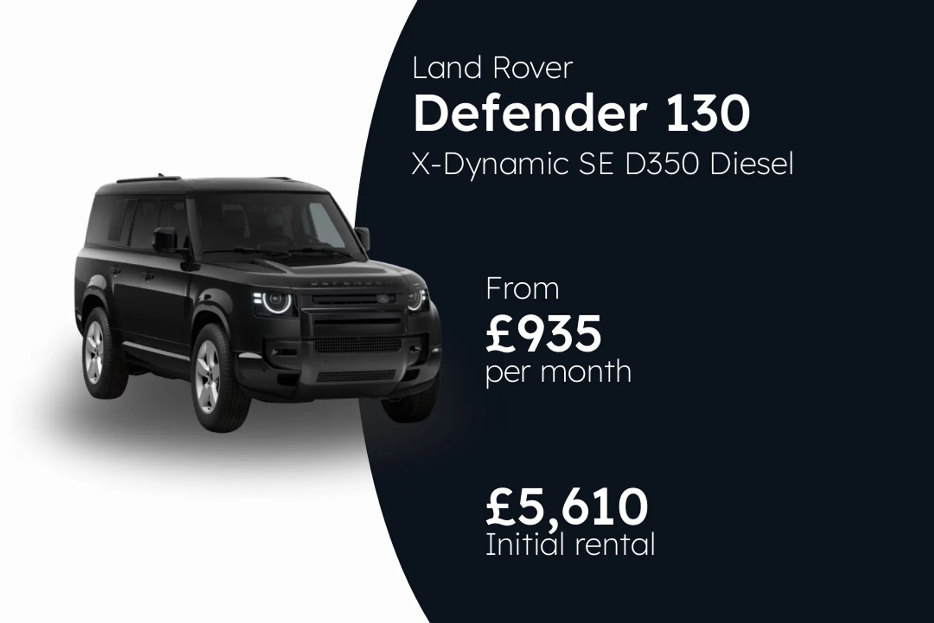 Land Rover X-Dynamic SE D350 Diesel Mild Hybrid BCH Finance Offer From £935.00 Per Month  