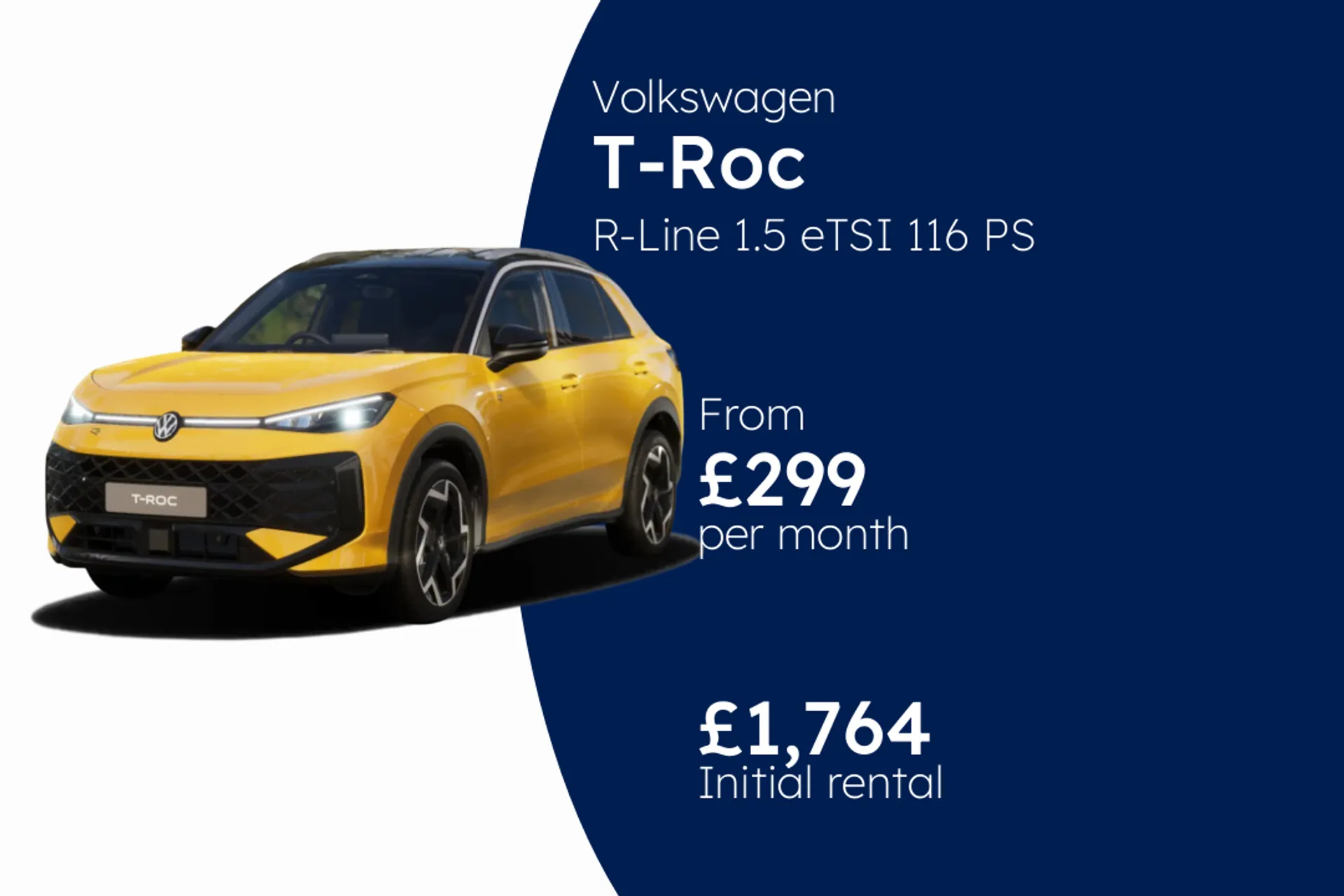 Volkswagen R-Line 1.5 eTSI 116 PS 7-Speed DSG 5 Door BCH Finance Offer From £299.00 Per Month  