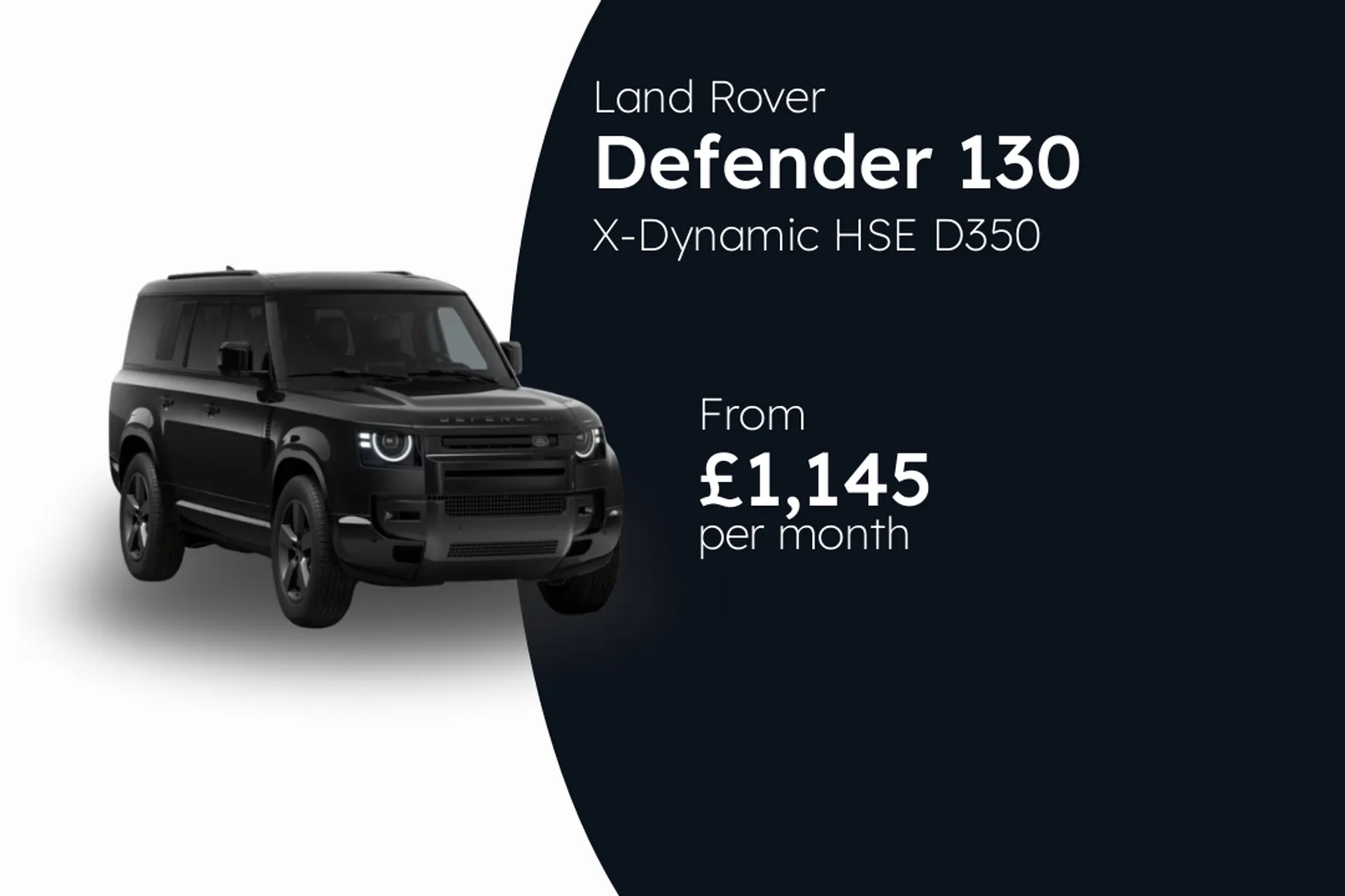 Land Rover X-Dynamic HSE D350 Diesel Mild Hybrid PCH Finance Offer From £1145.00 Per Month  