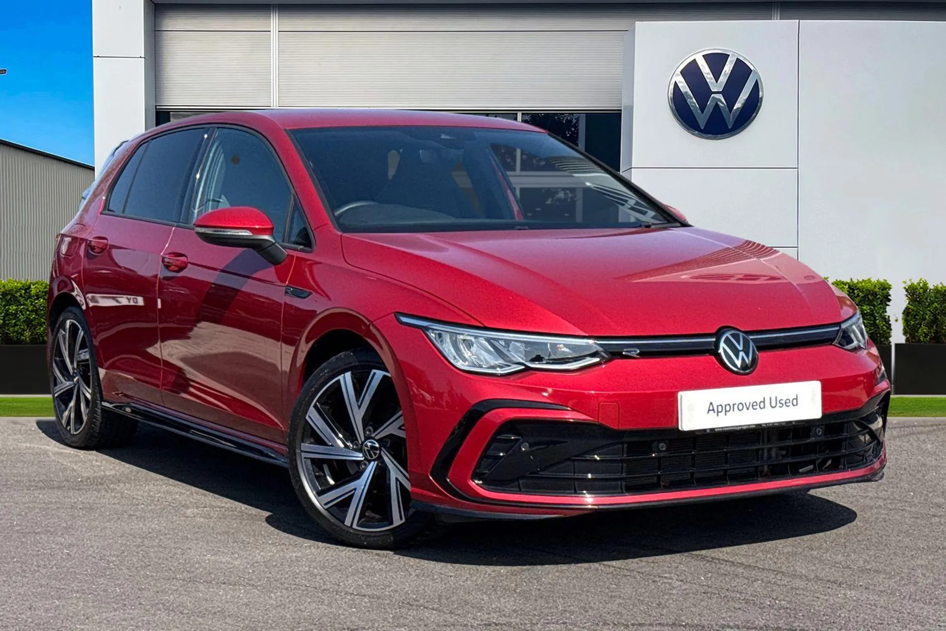 MJ72FBE Volkswagen Golf 1.5 TSI R-Line 5dr **18' BERGAMO ALLOYS** Image #1