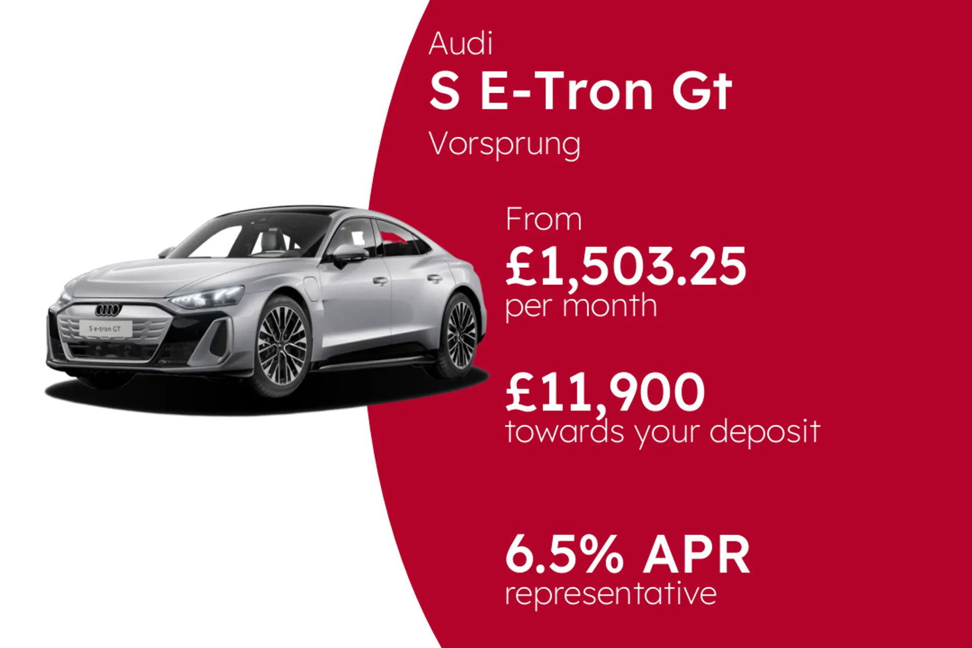 Audi Vorsprung PCP Finance Offer From £1503.25 Per Month 6.50%