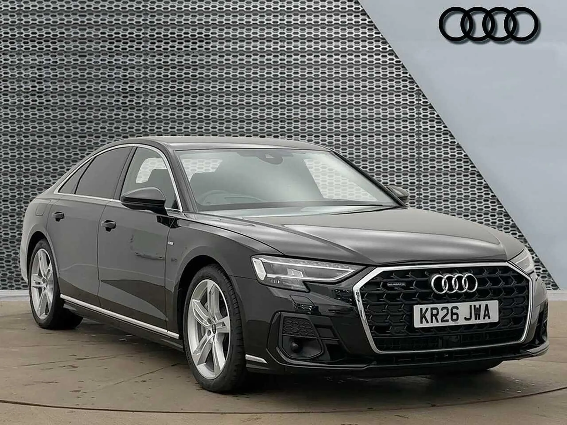 KR26JWA Audi A8 60 TFSI e Quattro S Line 4dr Tiptronic Image #1