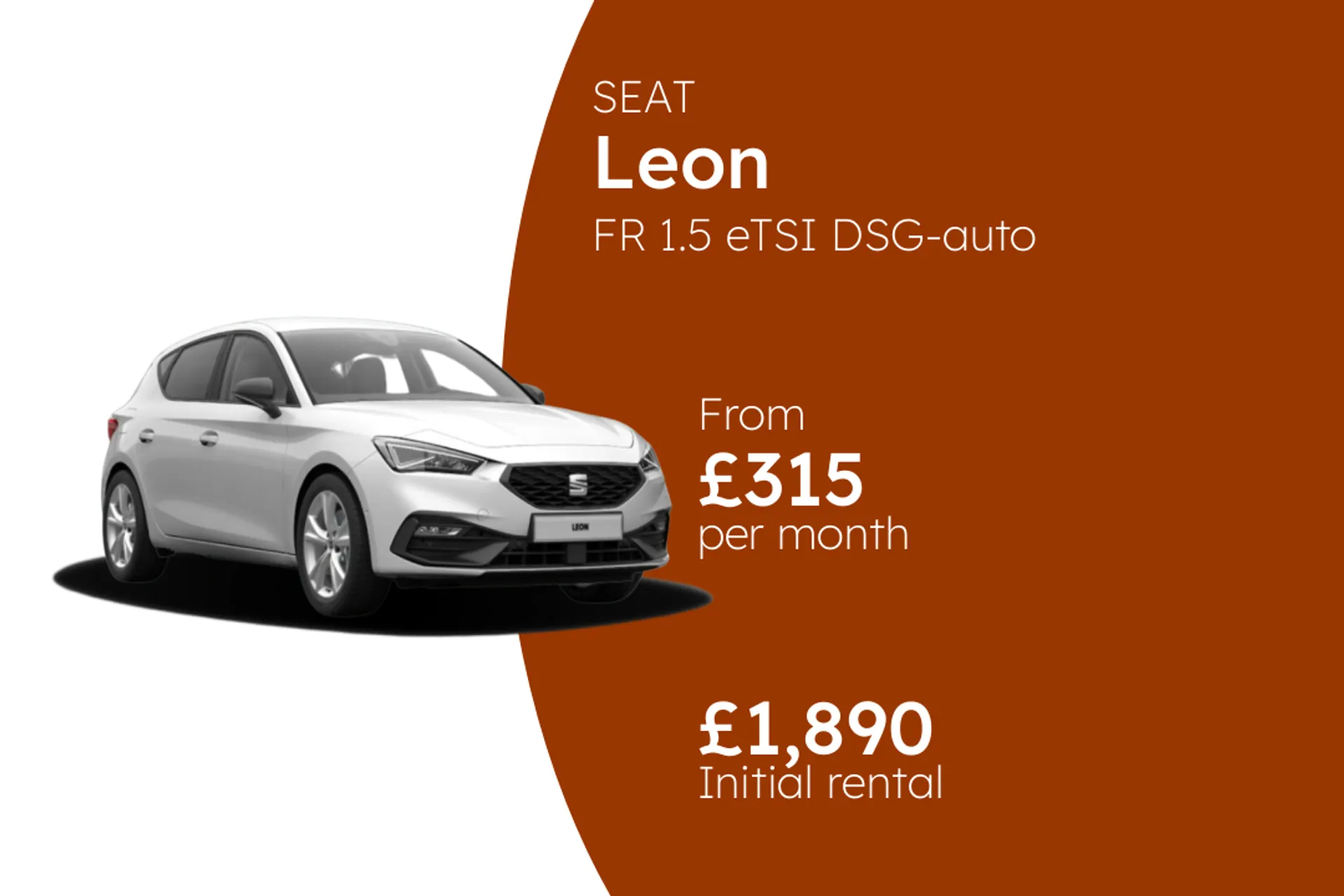 SEAT FR 1.5 eTSI DSG-auto 150PS [Driver Assistance Pack] BCH Finance Offer From £315.00 Per Month  