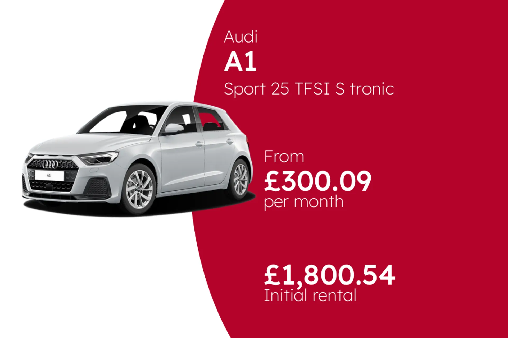 Audi Sport 25 TFSI S tronic BCH Finance Offer From £300.09 Per Month
