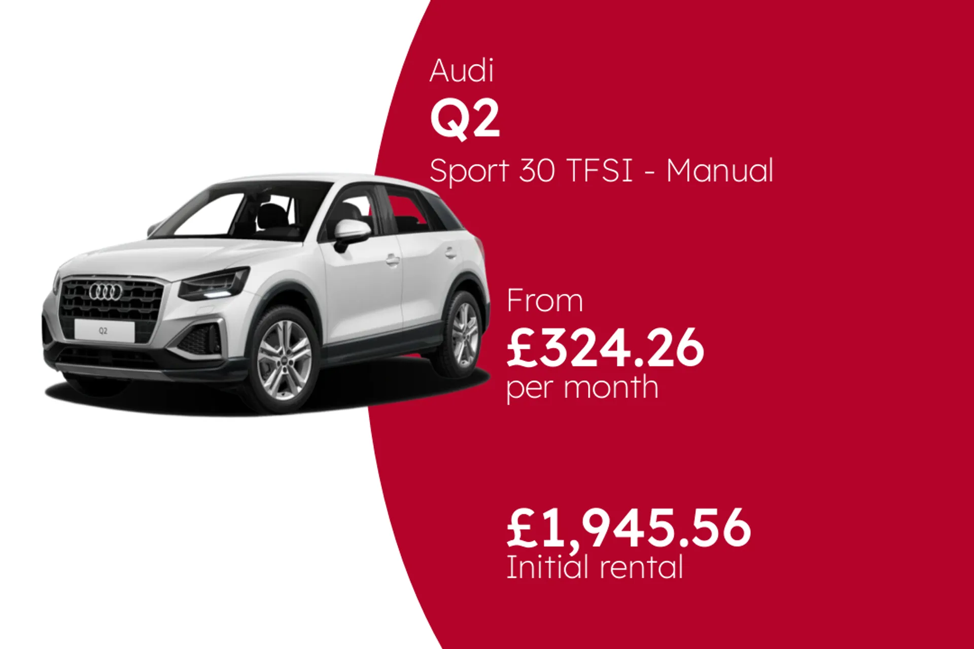 Audi Sport 30 TFSI - Manual BCH Finance Offer From £324.26 Per Month  