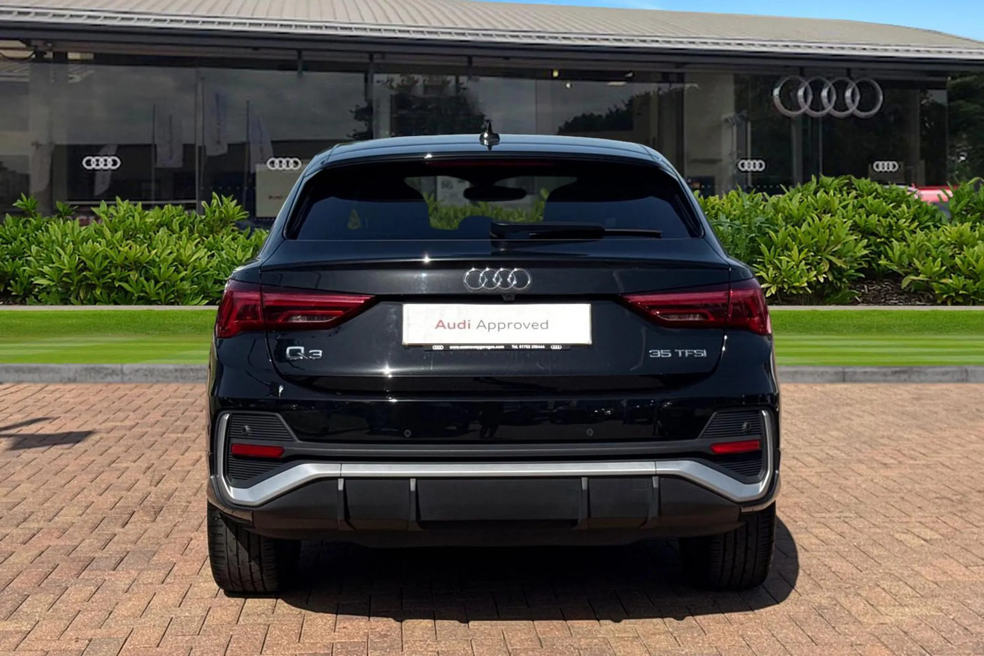 BA73ZJJ Audi Q3 S line 35 TFSI 150 PS S tronic in stock at