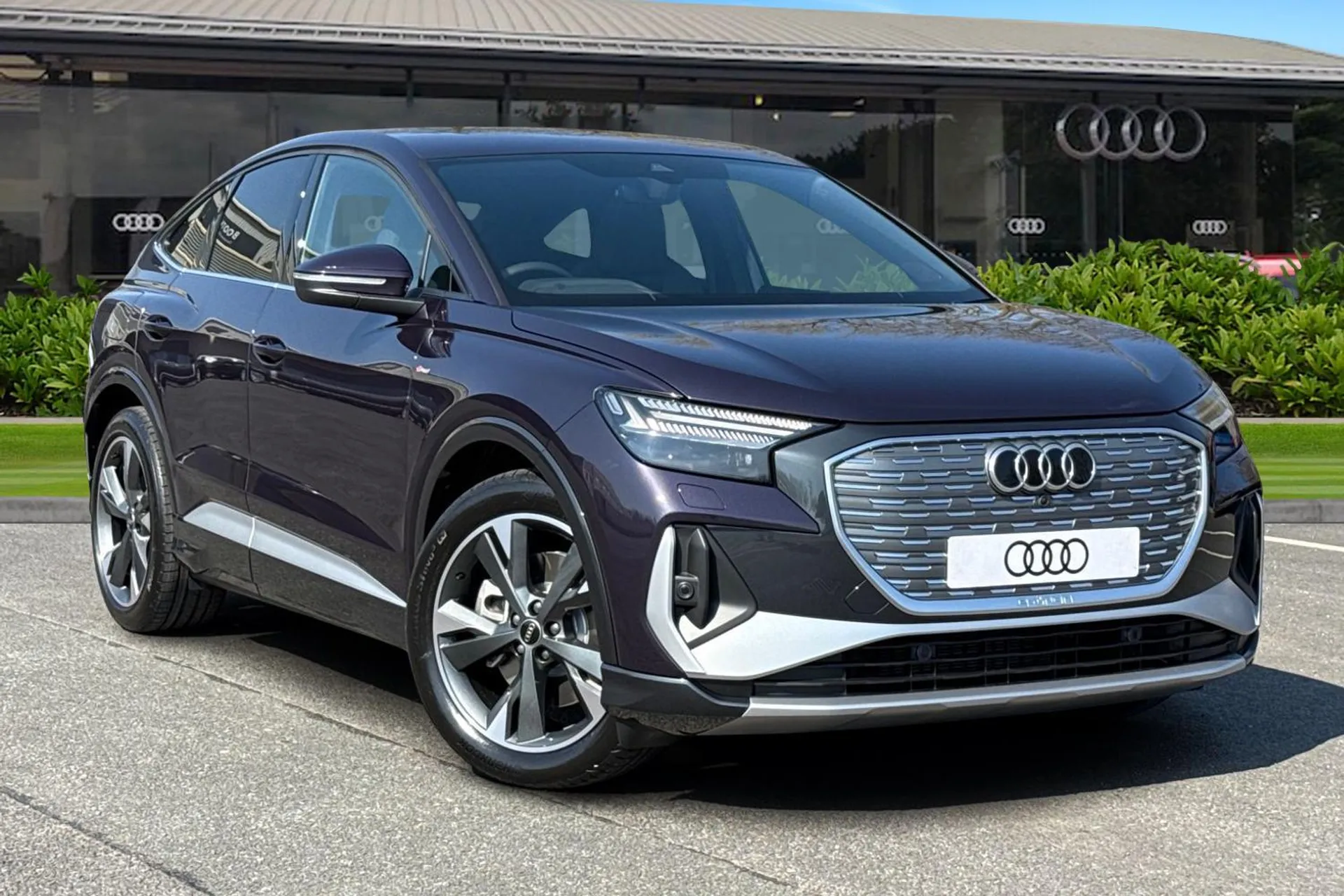 Audi Q4 E tron 45 S Line Sportback 5dr Electric Auto Quattro 82kWh 286 Audi Q4 E tron 45 S Line Sportback 5dr Electric Auto Quattro 82kWh 286