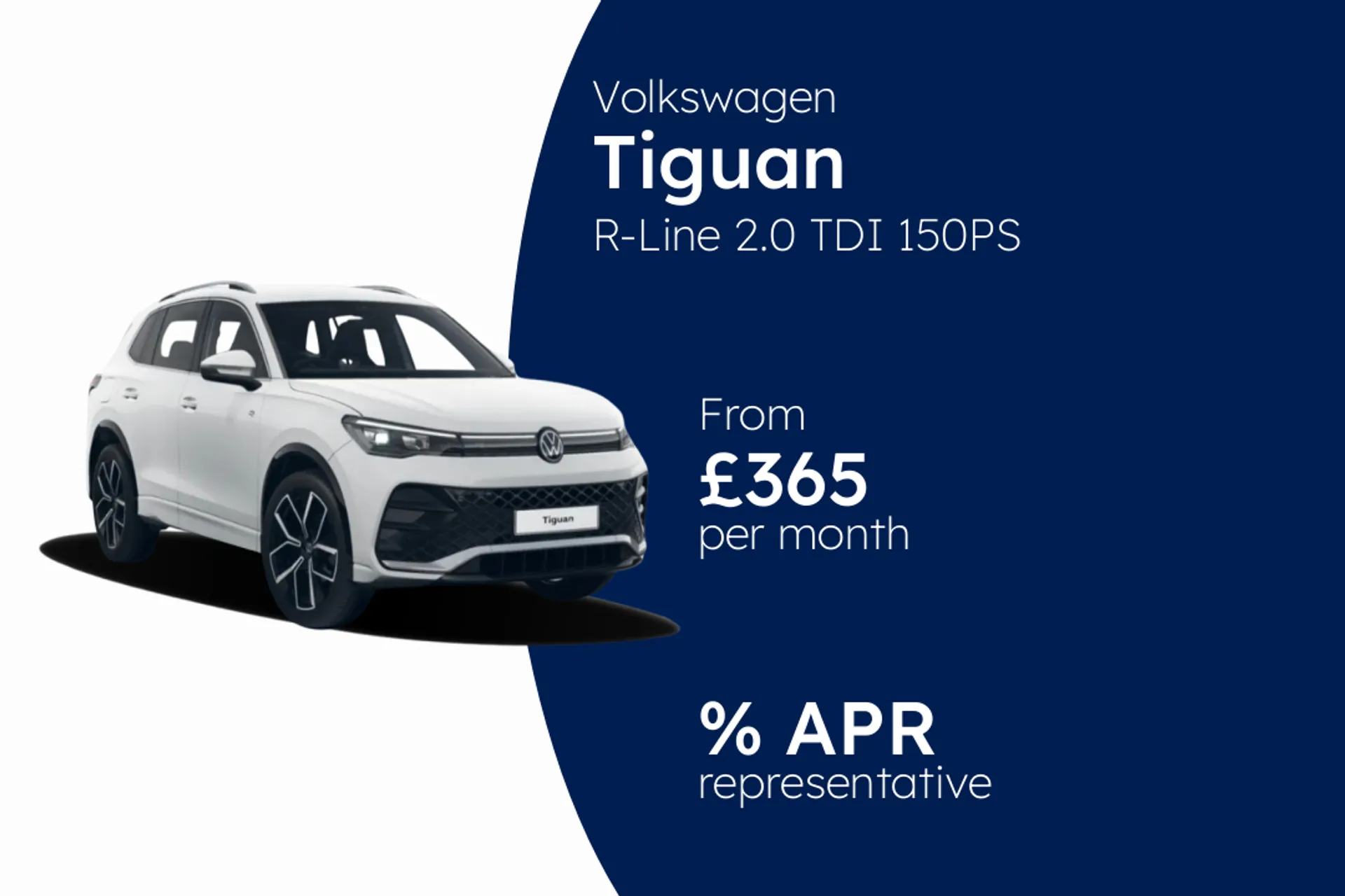 Volkswagen R-Line 2.0 TDI 150PS 7-Speed DSG 5 Door BCH Finance Offer From £365.00 Per Month