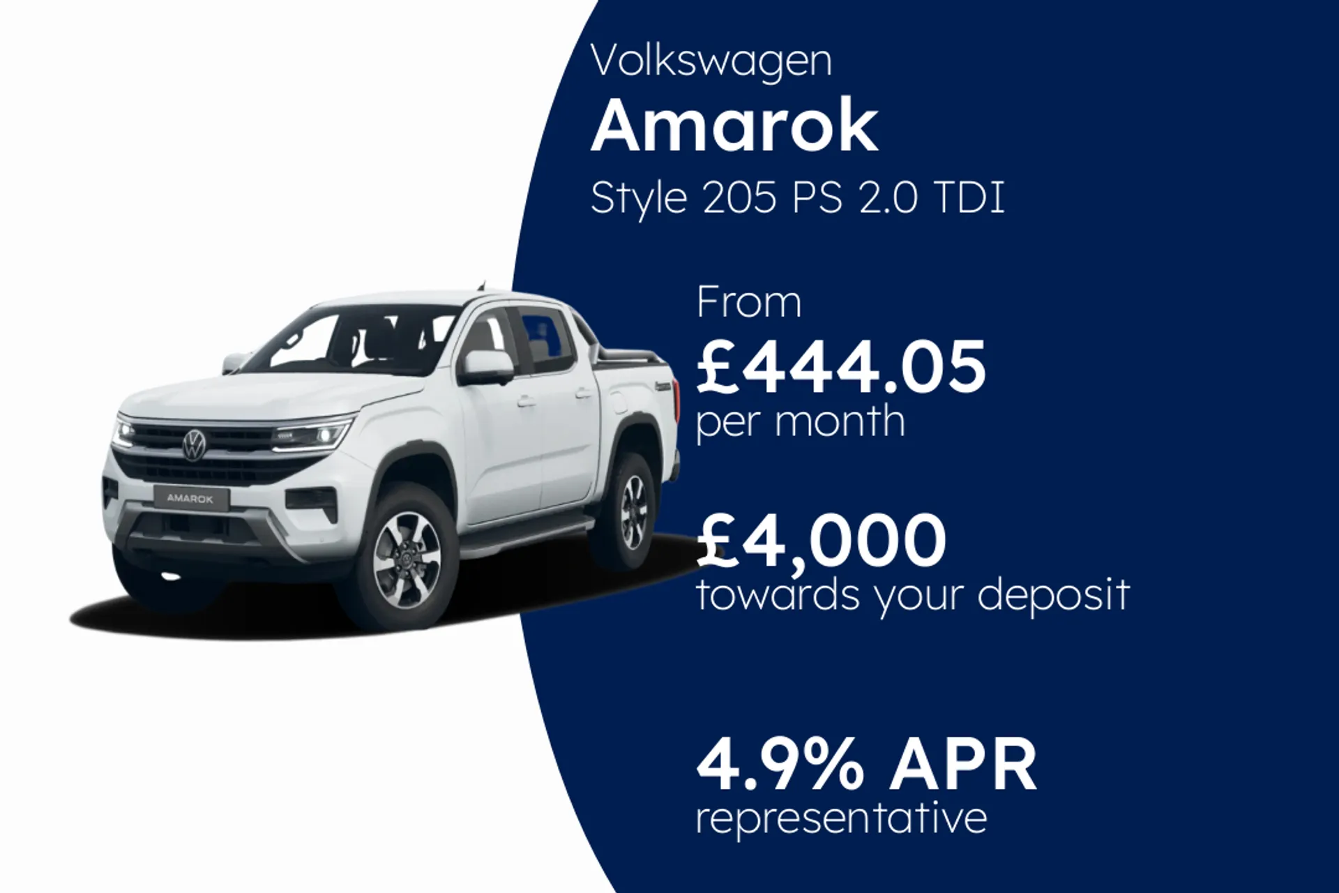 Volkswagen Style 205 PS 2.0 TDI 10sp Automatic 4MOTION PCP Finance Offer From £444.05 Per Month