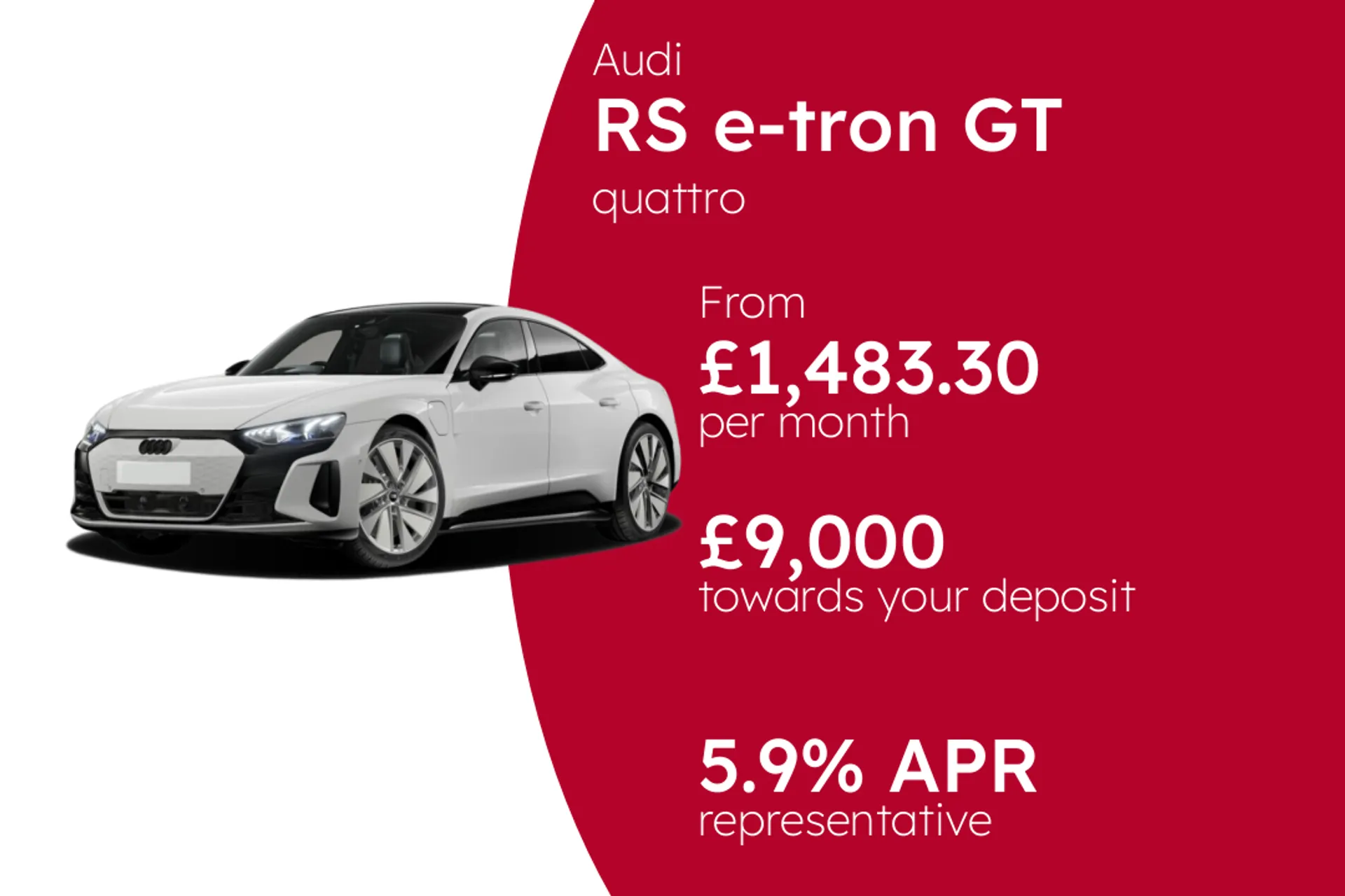 Audi quattro PCP Finance Offer From £1483.30 Per Month  